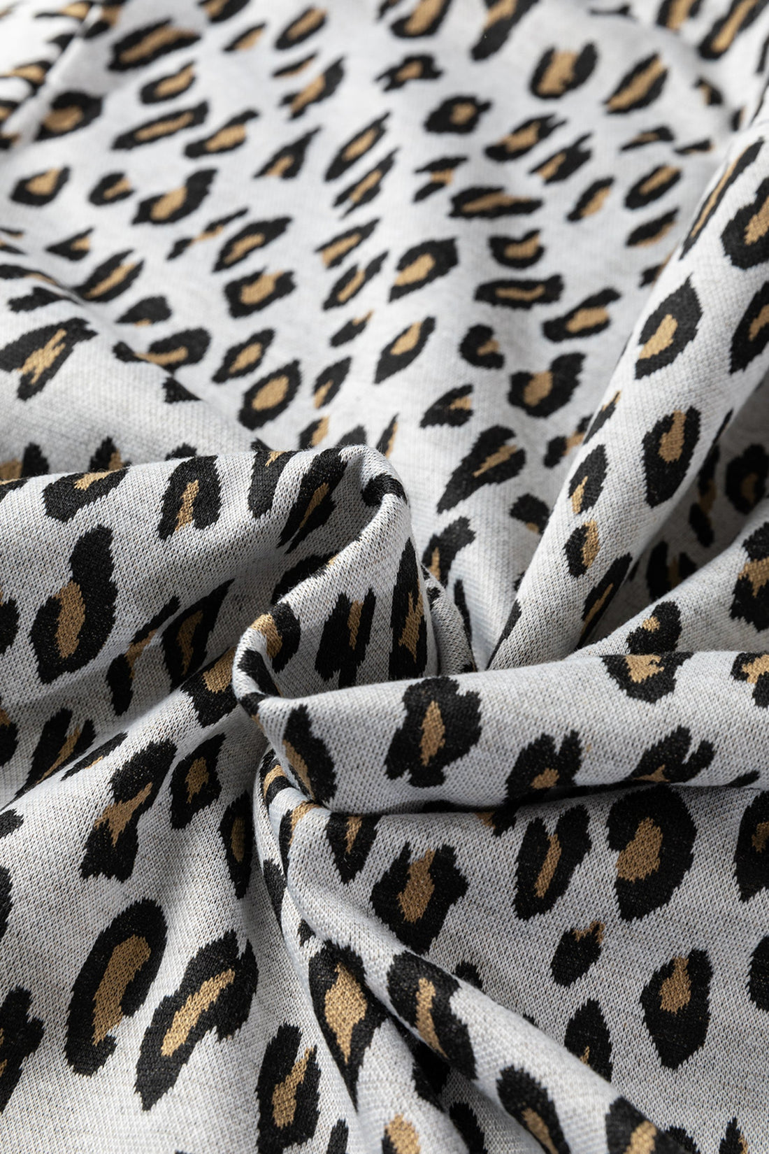 Leopard Short Sleeve Tee & Pants Set