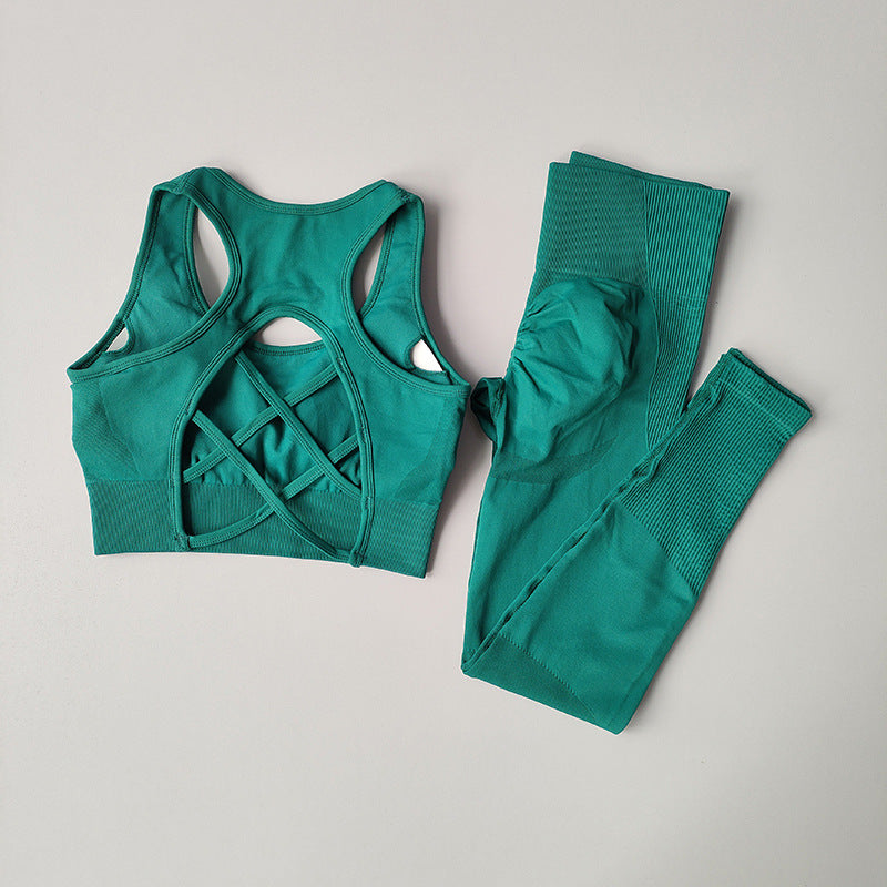 Verolux Tracksuit with Women's Sports Bra Set (One Set)