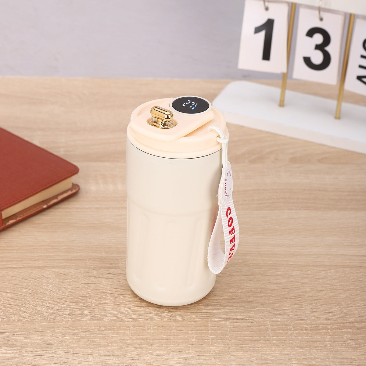 450ml Smart Digital Stainless Steel Thermal Insulated Coffee Mug