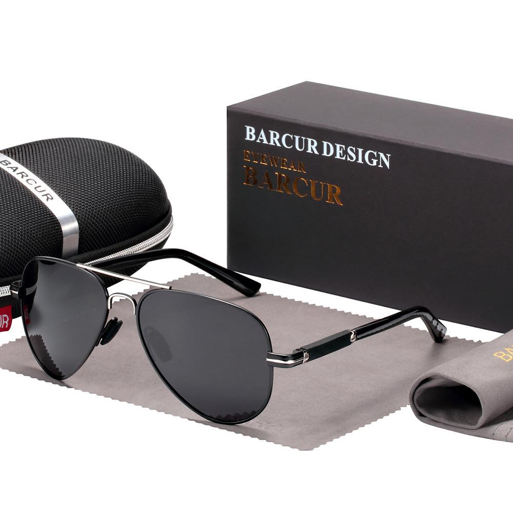 Classic Pilot Polarized Sunglasses for Men UV400 Driving Eyewear