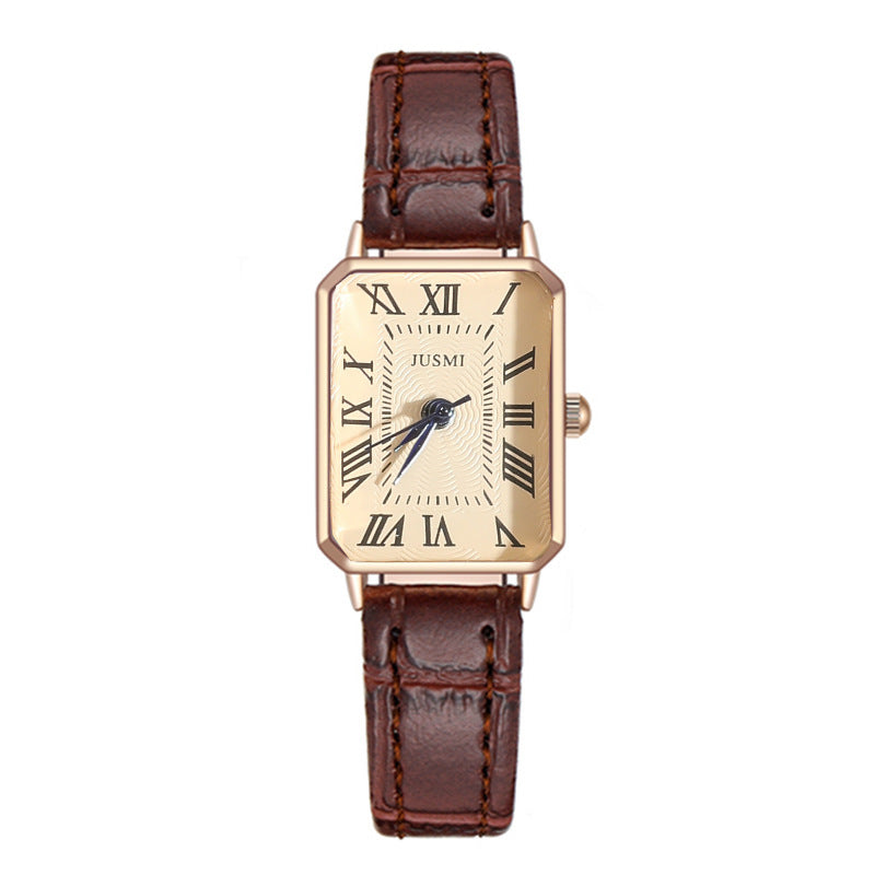 Women's Design Simple Fashion Square Watch Quartz Watch