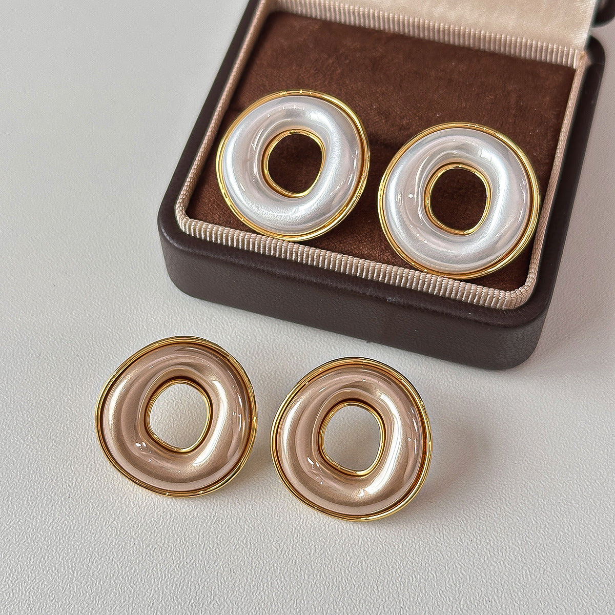 Sophisticated Minimalist Earrings Womens Five-pointed Star Stud Earrings