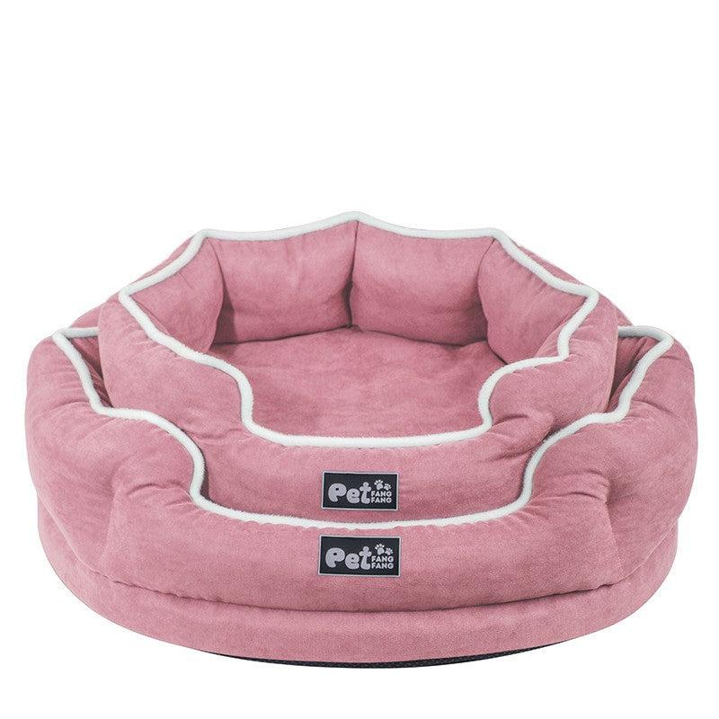 Pet Cat Dog Bed, Warm Sofa, Washable Memory Foam