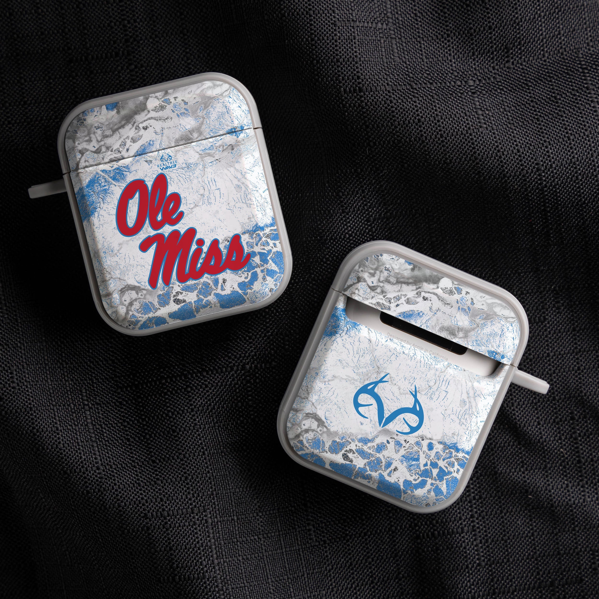 Mississippi Ole Miss Realtree HDX Apple AirPods Gen 1 & 2 Case Cover