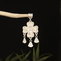 Butterfly Pendant Inlaid With A Bell