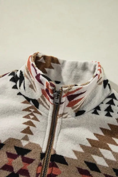 Lightweight Mock Neck Zip Up Jacket for Outdoor Style