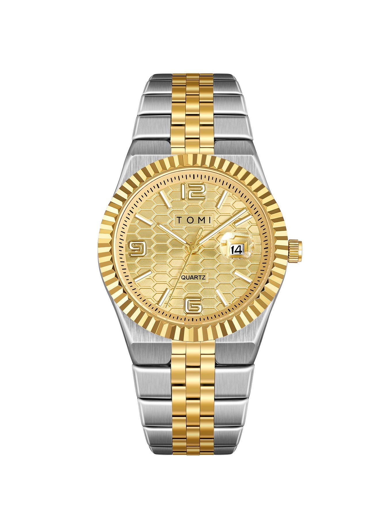 Minimalist Men's Quartz Wristwatch with Classic Silver Finish