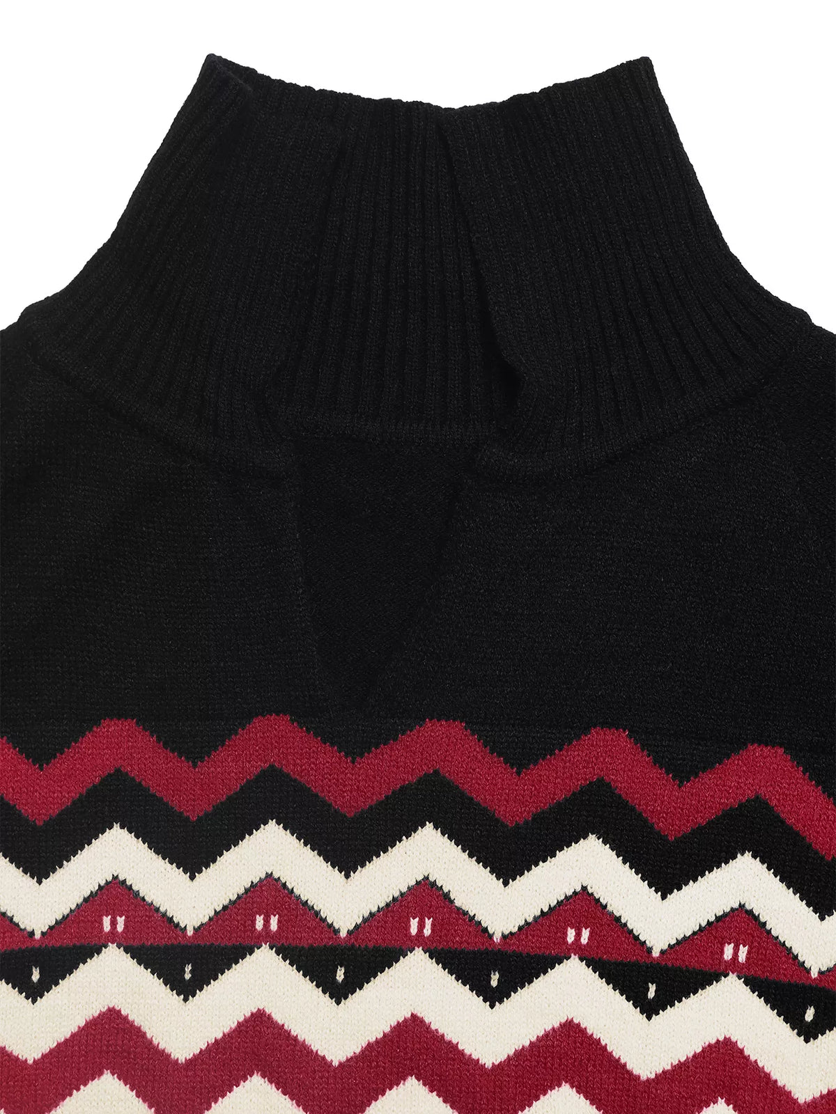 Chevron Pattern Long Sleeve Sweater