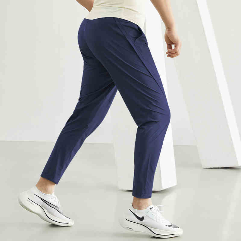 Women’s Quick-Dry Hip-Raise Workout Pants Elastic Casual Trousers - Image 6