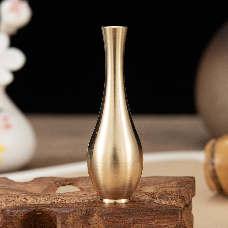 Pure Copper Mini Vase Ornament Copper Decorative