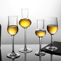 Crystal Glass Whiskey Tasting and Tulip Cocktail Glasses