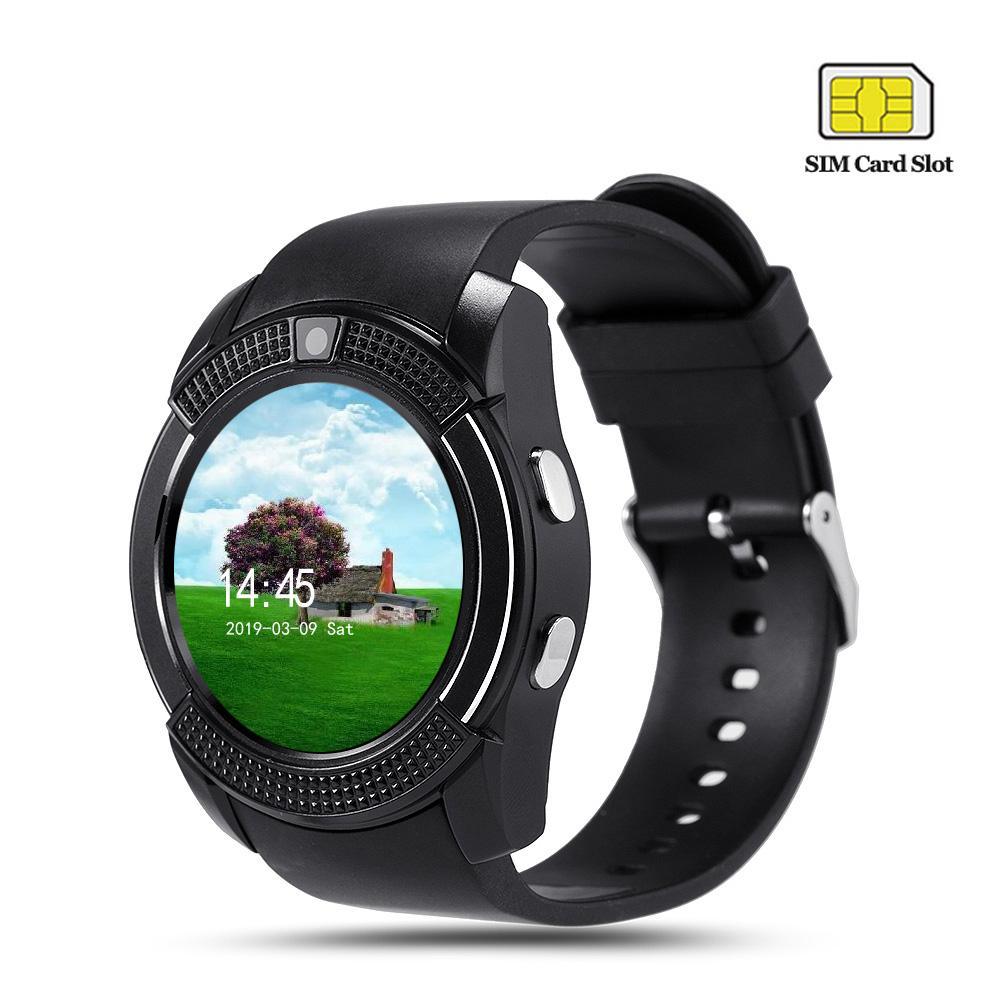 Men's Smart Watch with SIM Slot, Camera, and Heart Rate Monitor