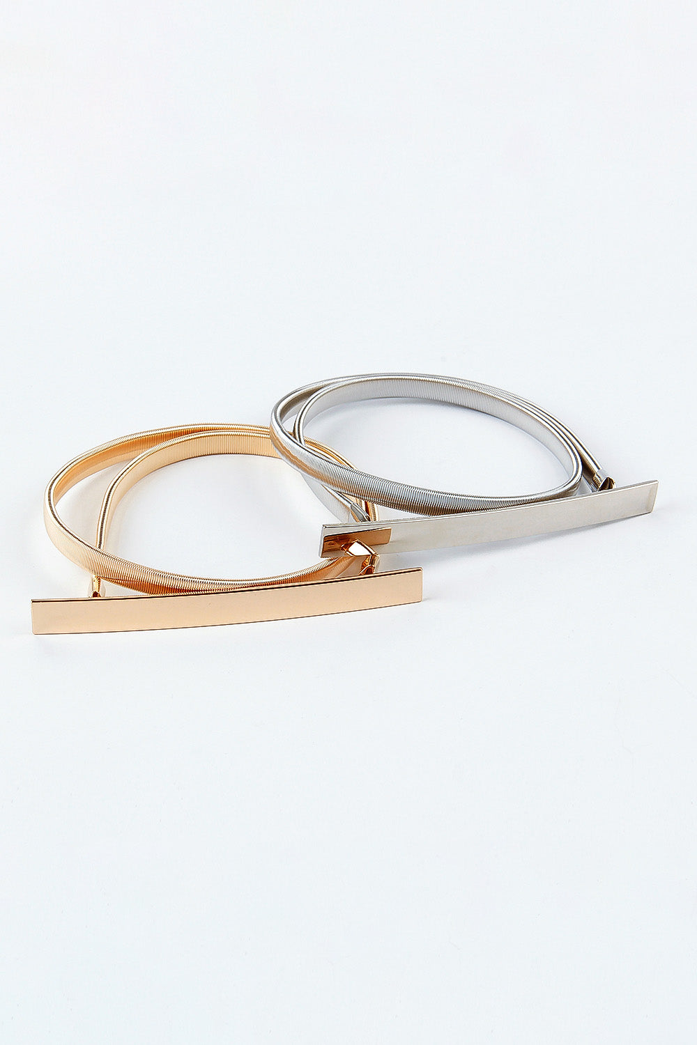 Elastic Iron Skinny Belt | Modern Buckle Design