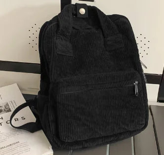 Style Canvas Embroidered Backpack