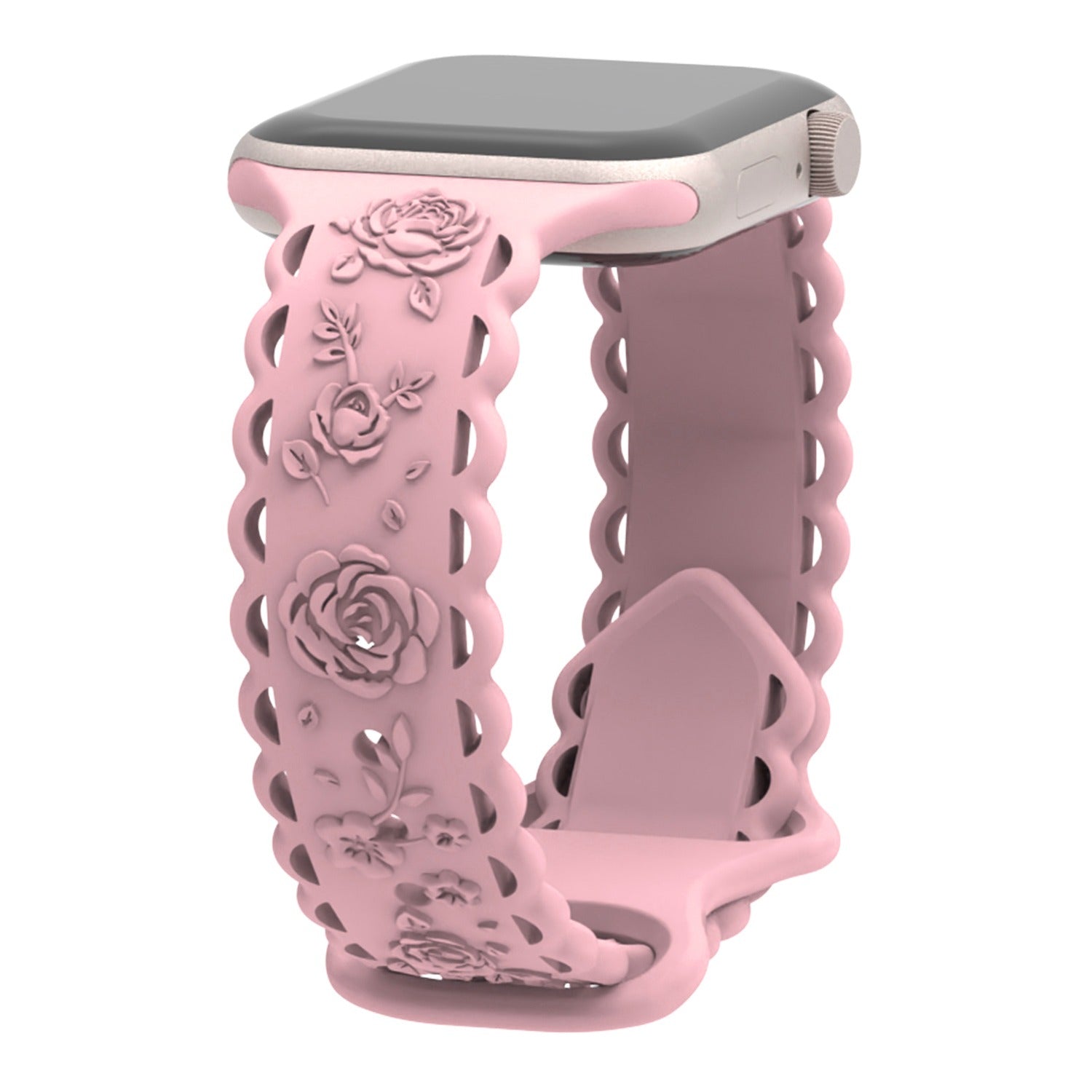 Rose Silicone Band