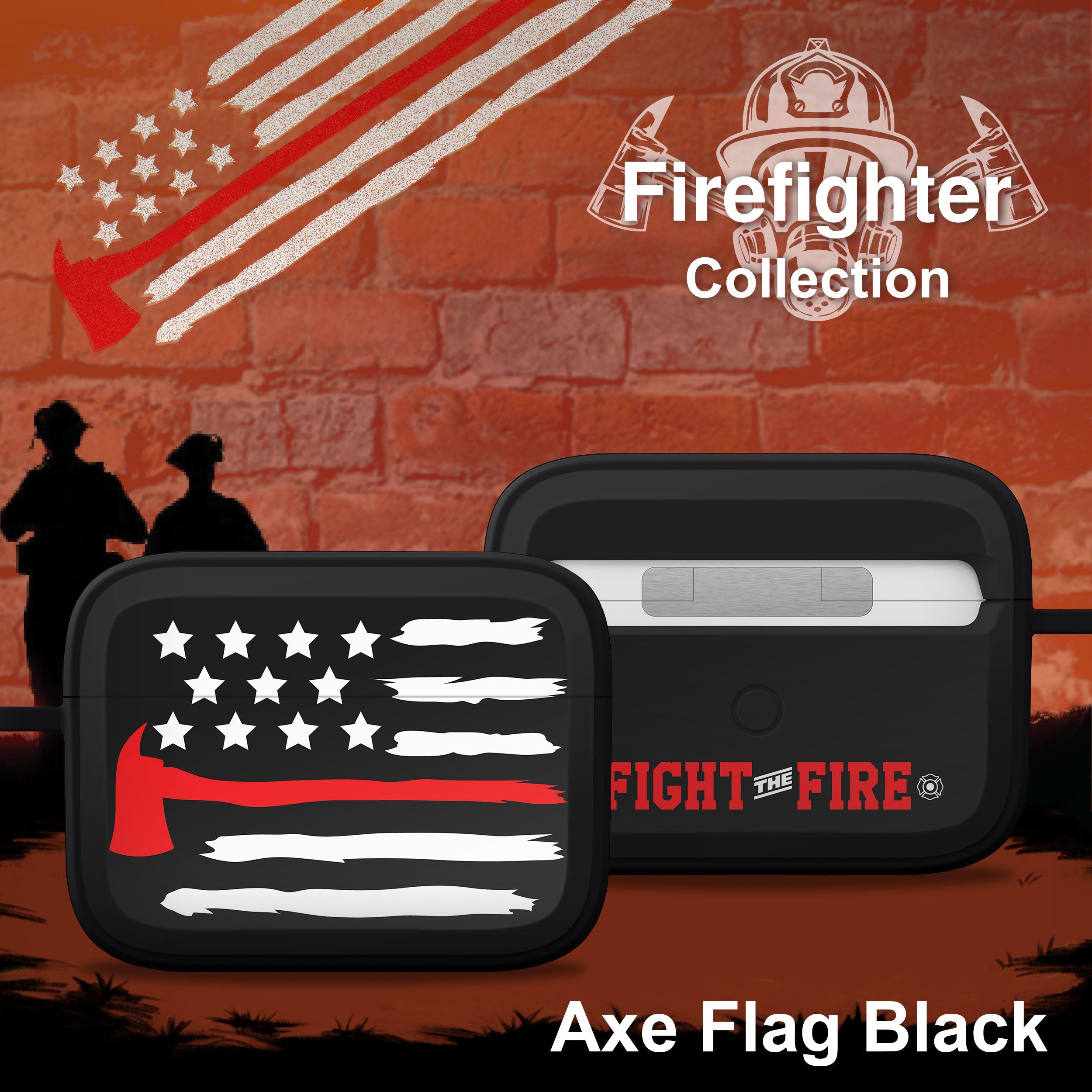 Firefighter HDX Protective Case for Apple AirPods Pro 1 & 2