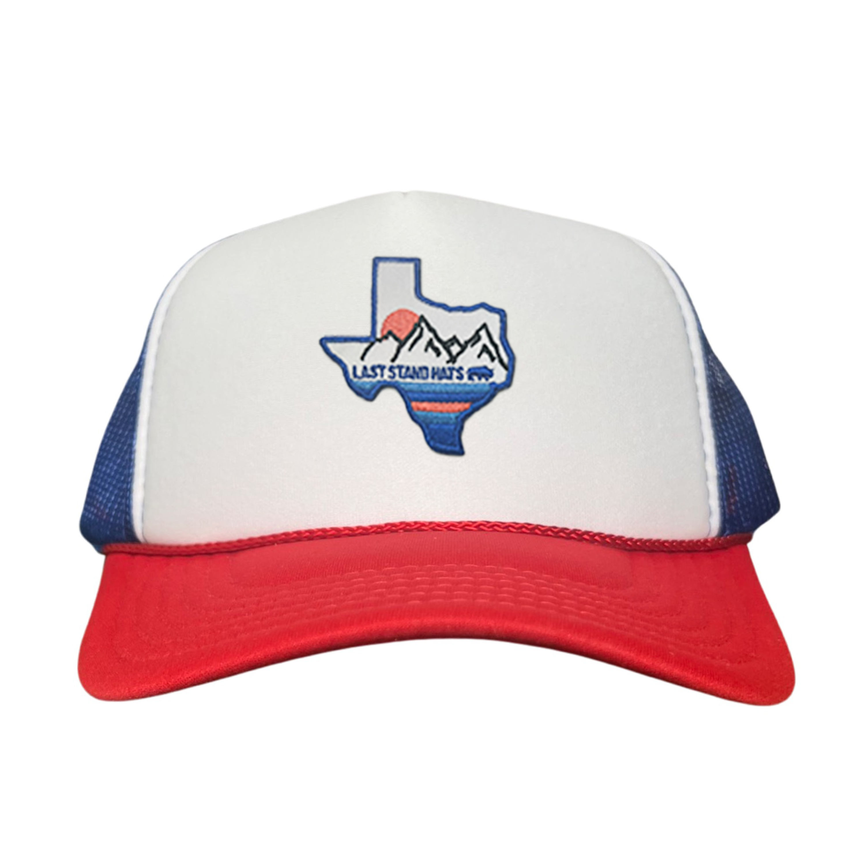 Texas Mountains Blue Graphic Hat - Classic Casual Cap