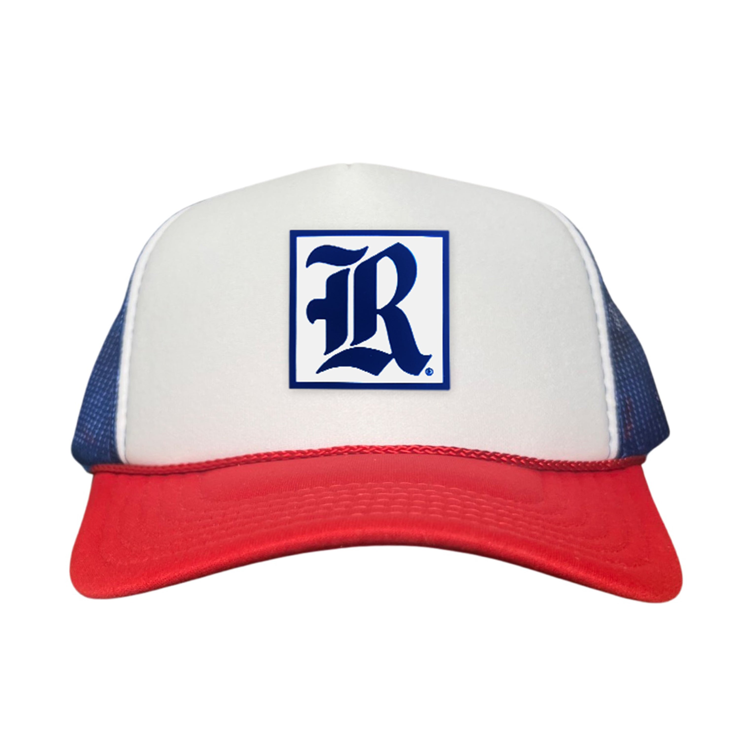 Rice University Square Rubber Patch Hat - Collegiate Spirit Cap