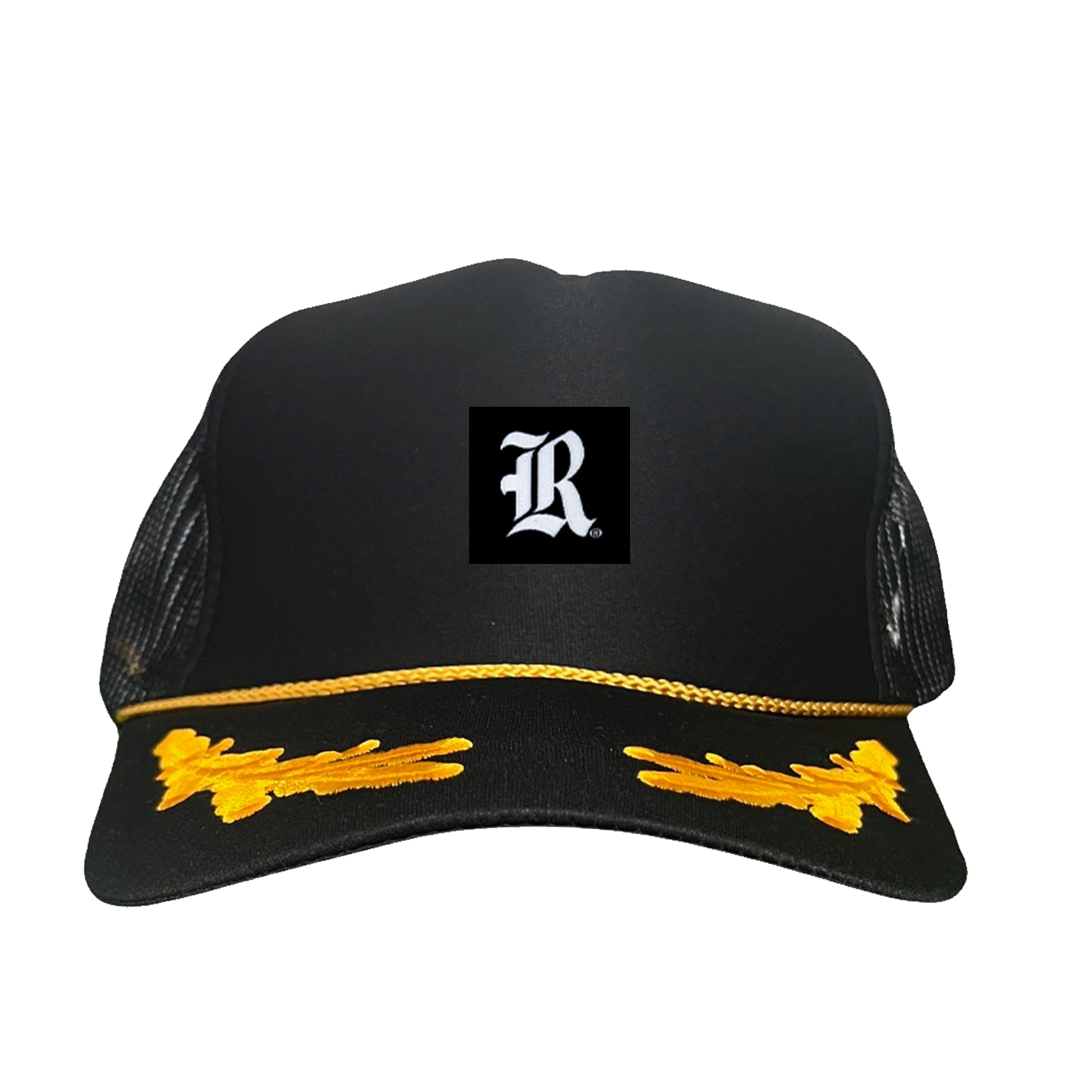 Rice Black Label LR Logo Snapback Hat