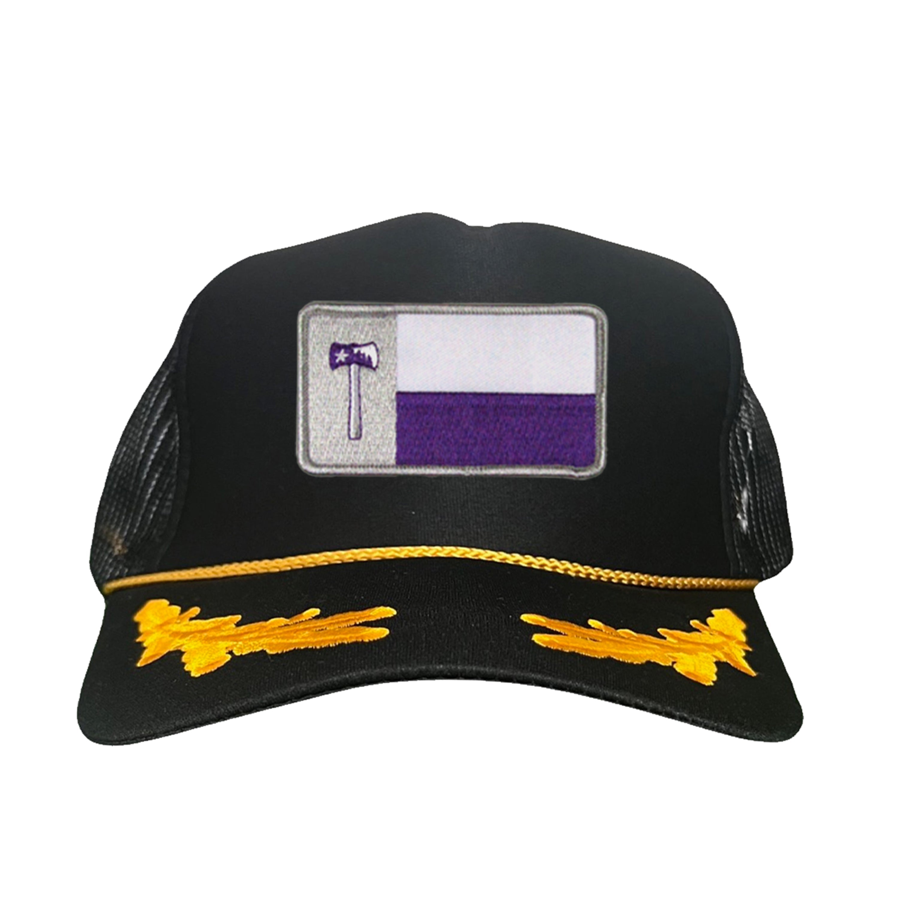 SFA / Axe Texas State Flag / Curved Bill Mesh Snapback Hat