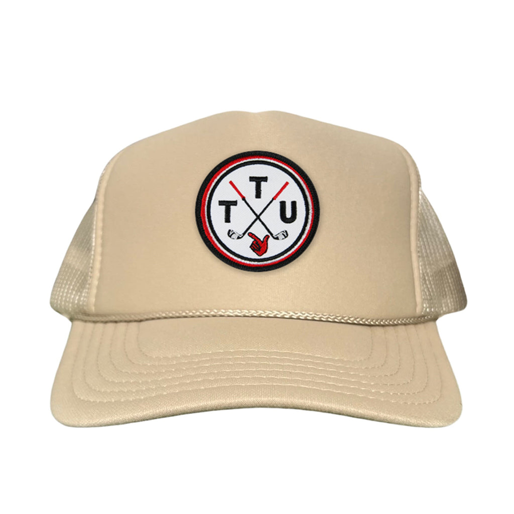 Texas Tech Golf Circle Patch Hat – Curved Bill Snapback
