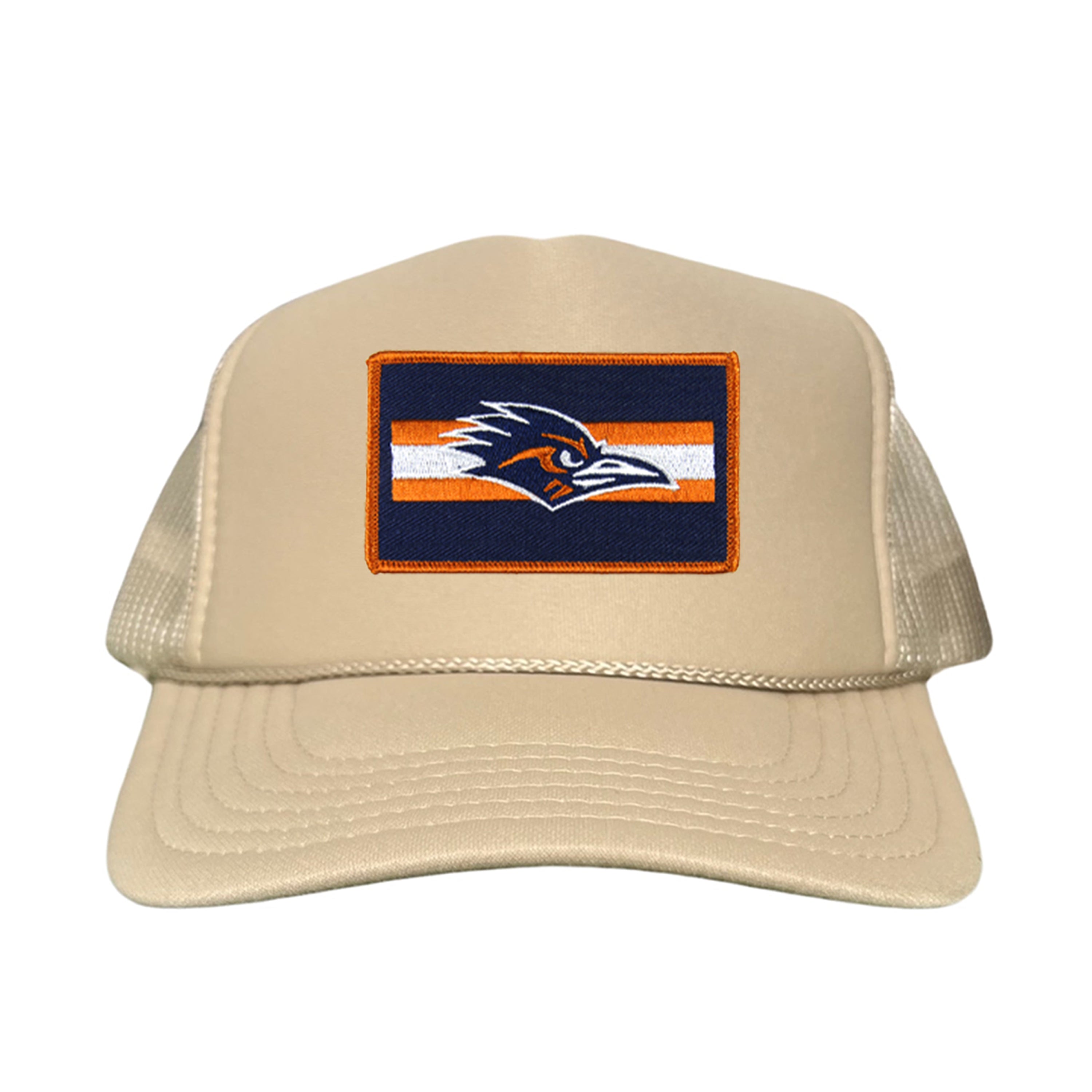 UTSA Roadrunner Rectangle Stripe Patch Hat - Blue and Orange
