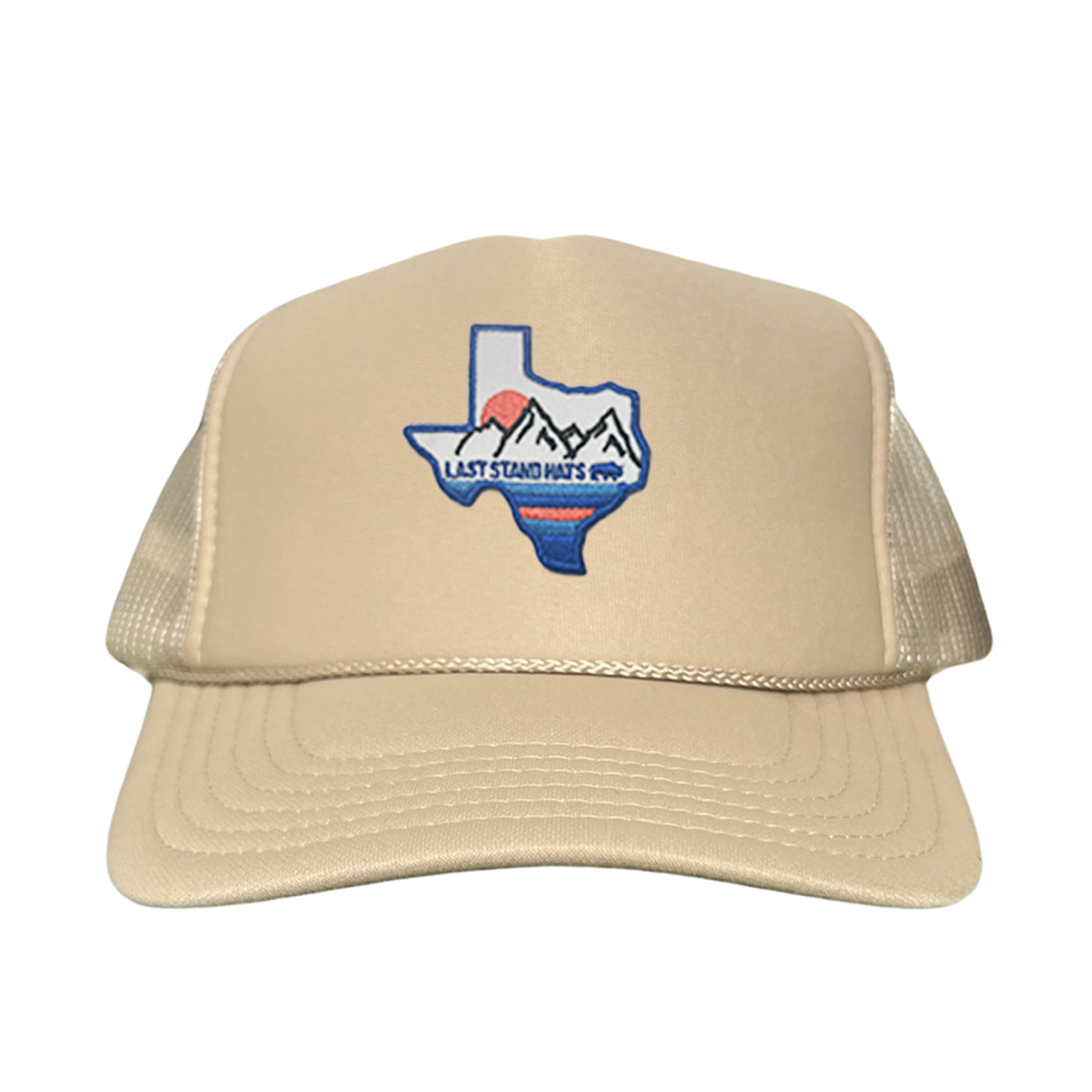 Texas Mountains Blue Graphic Hat - Classic Casual Cap