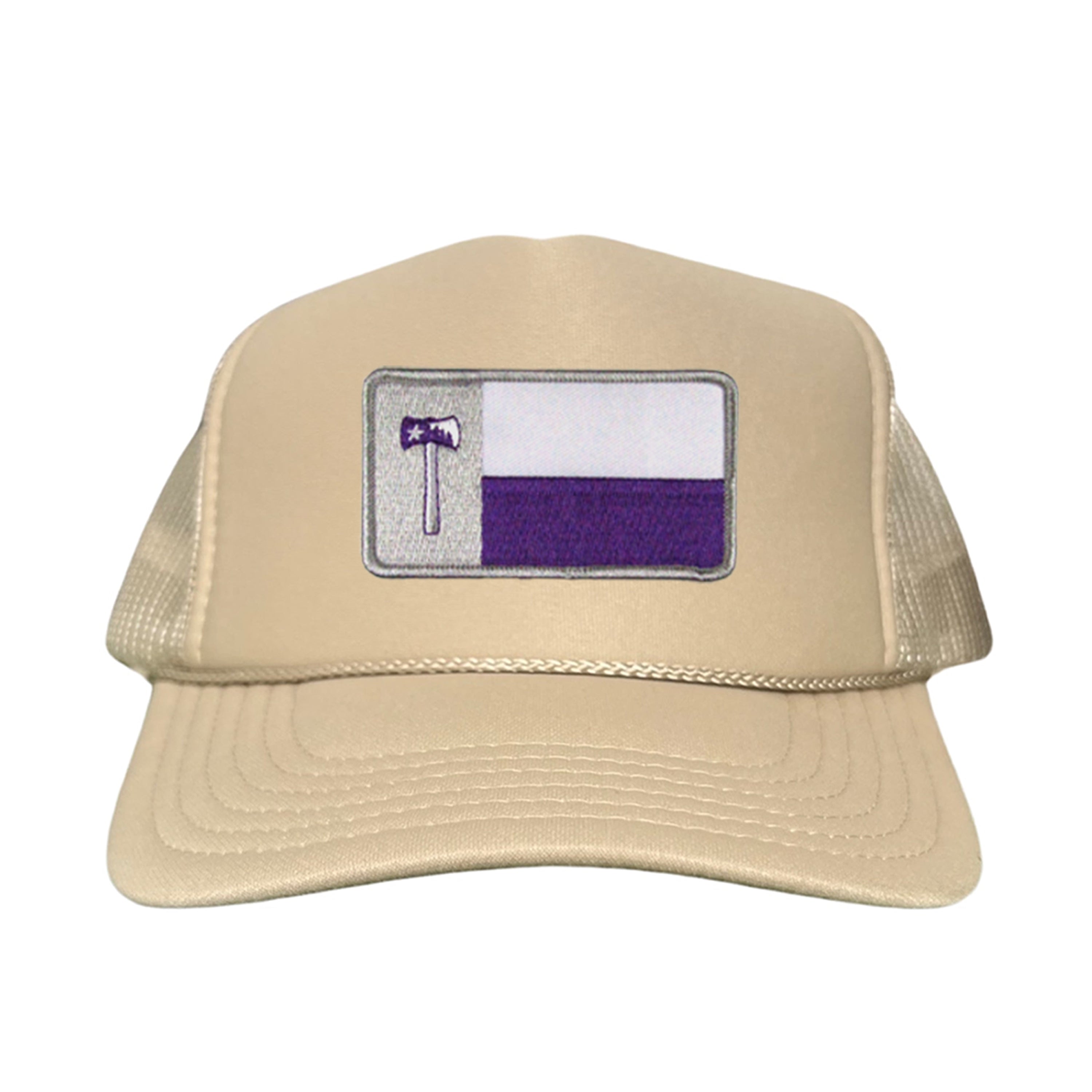 SFA / Axe Texas State Flag / Curved Bill Mesh Snapback Hat