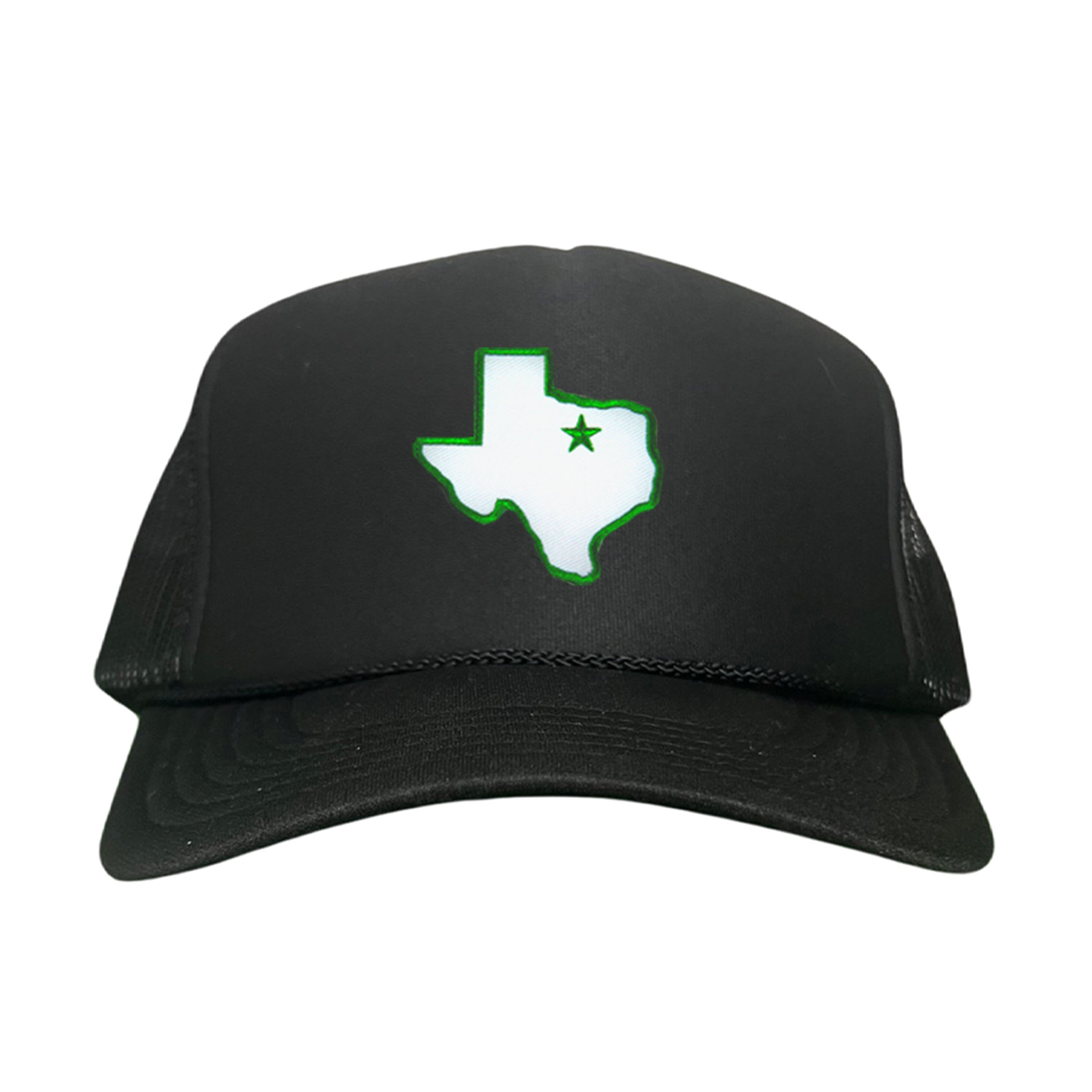 UNT State of Texas Star Baseball Hat Green Black Beige White