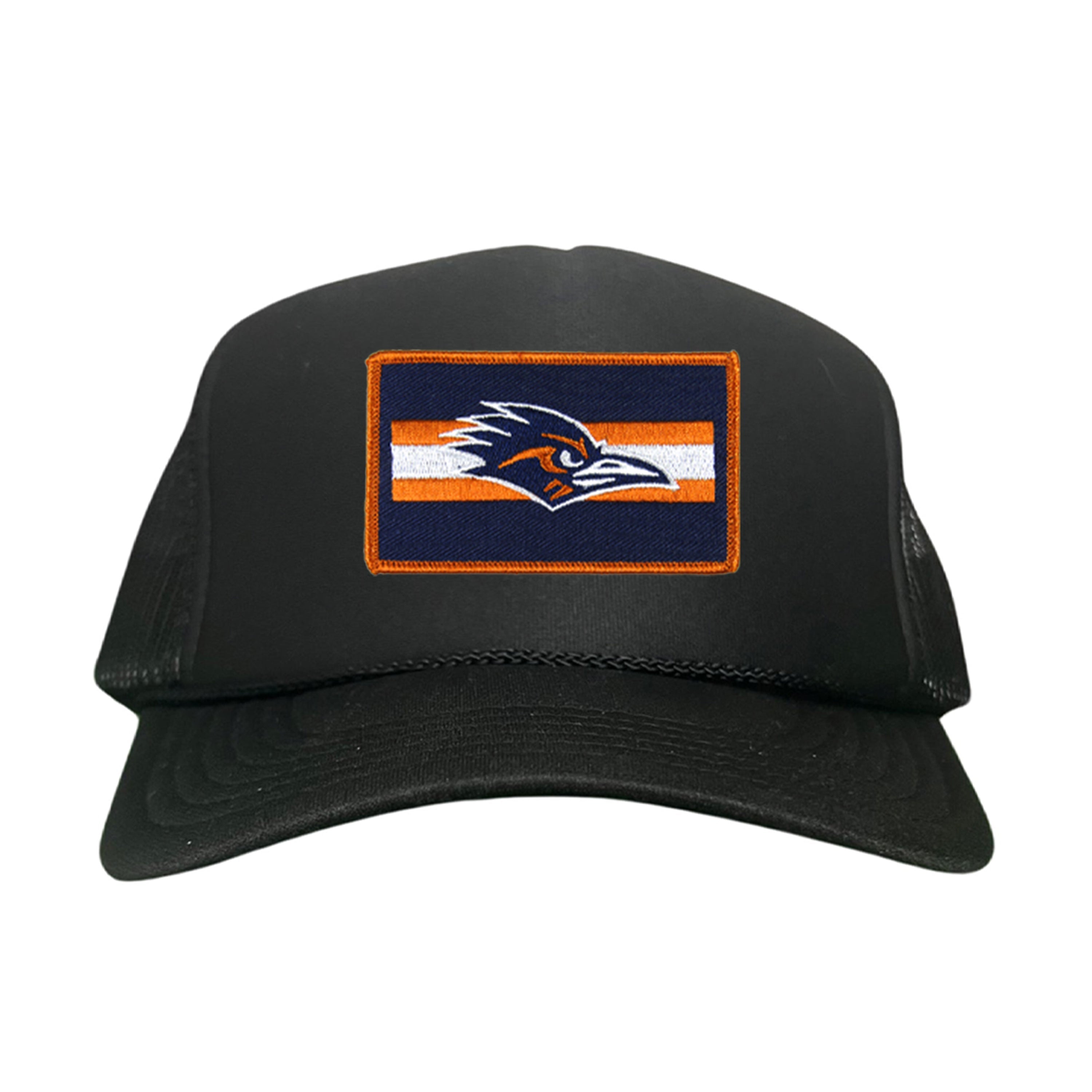 UTSA Roadrunner Rectangle Stripe Patch Hat - Blue and Orange