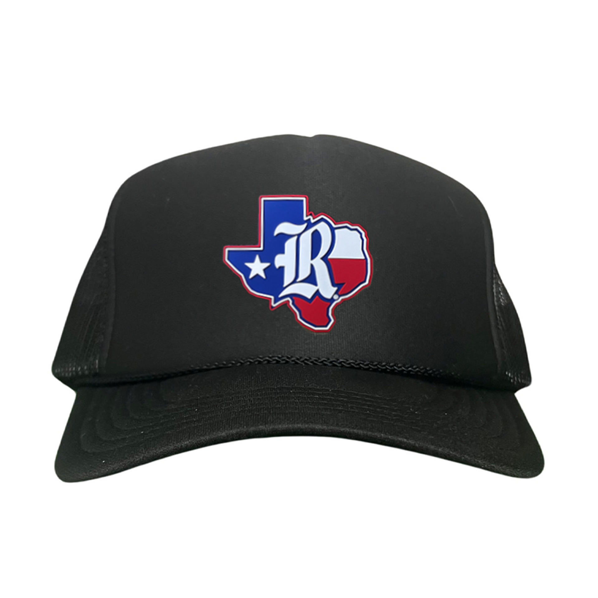 Rice University Old R Texas Flag Rubber Patch Hat