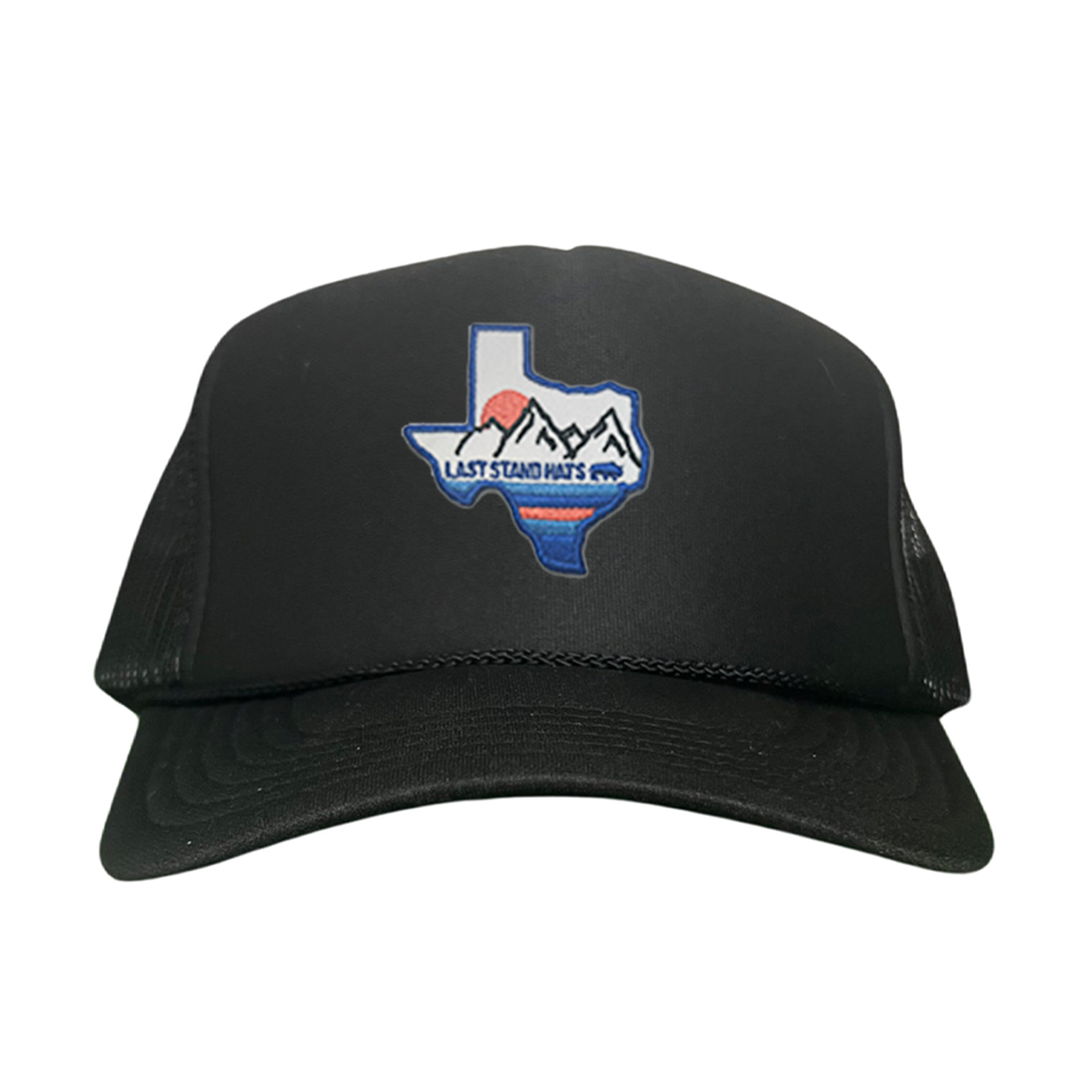 Texas Mountains Blue Graphic Hat - Classic Casual Cap