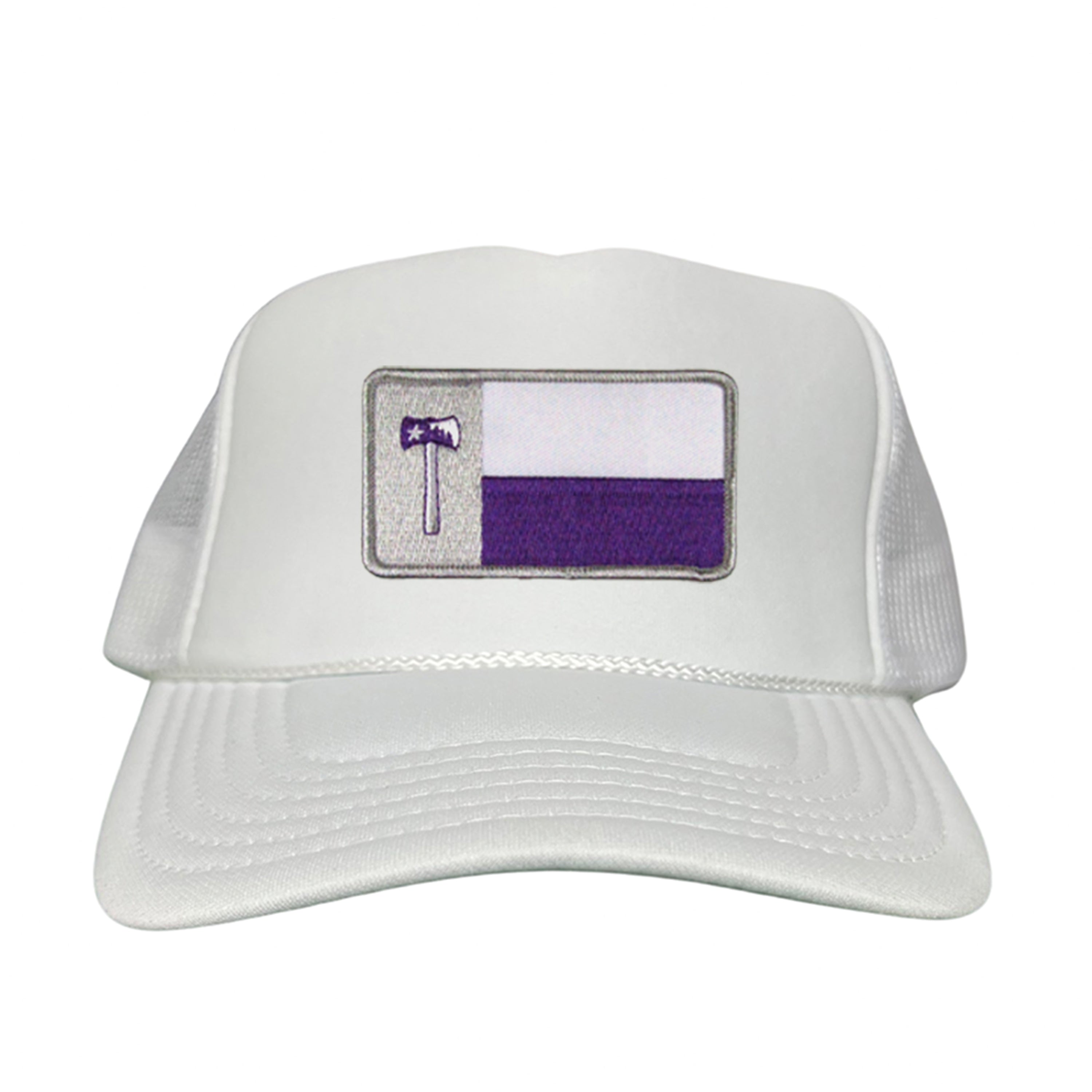 SFA / Axe Texas State Flag / Curved Bill Mesh Snapback Hat