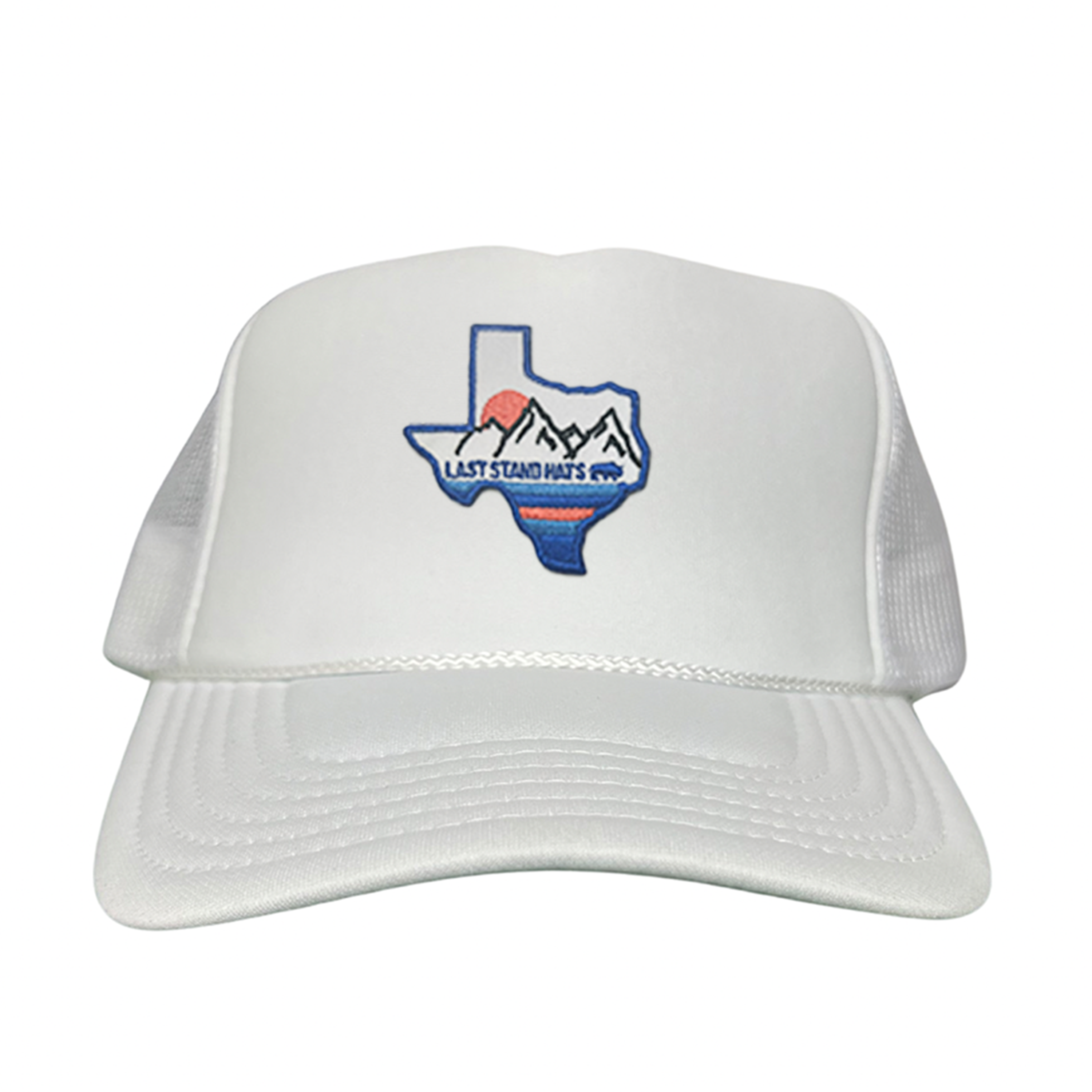 Texas Mountains Blue Graphic Hat - Classic Casual Cap