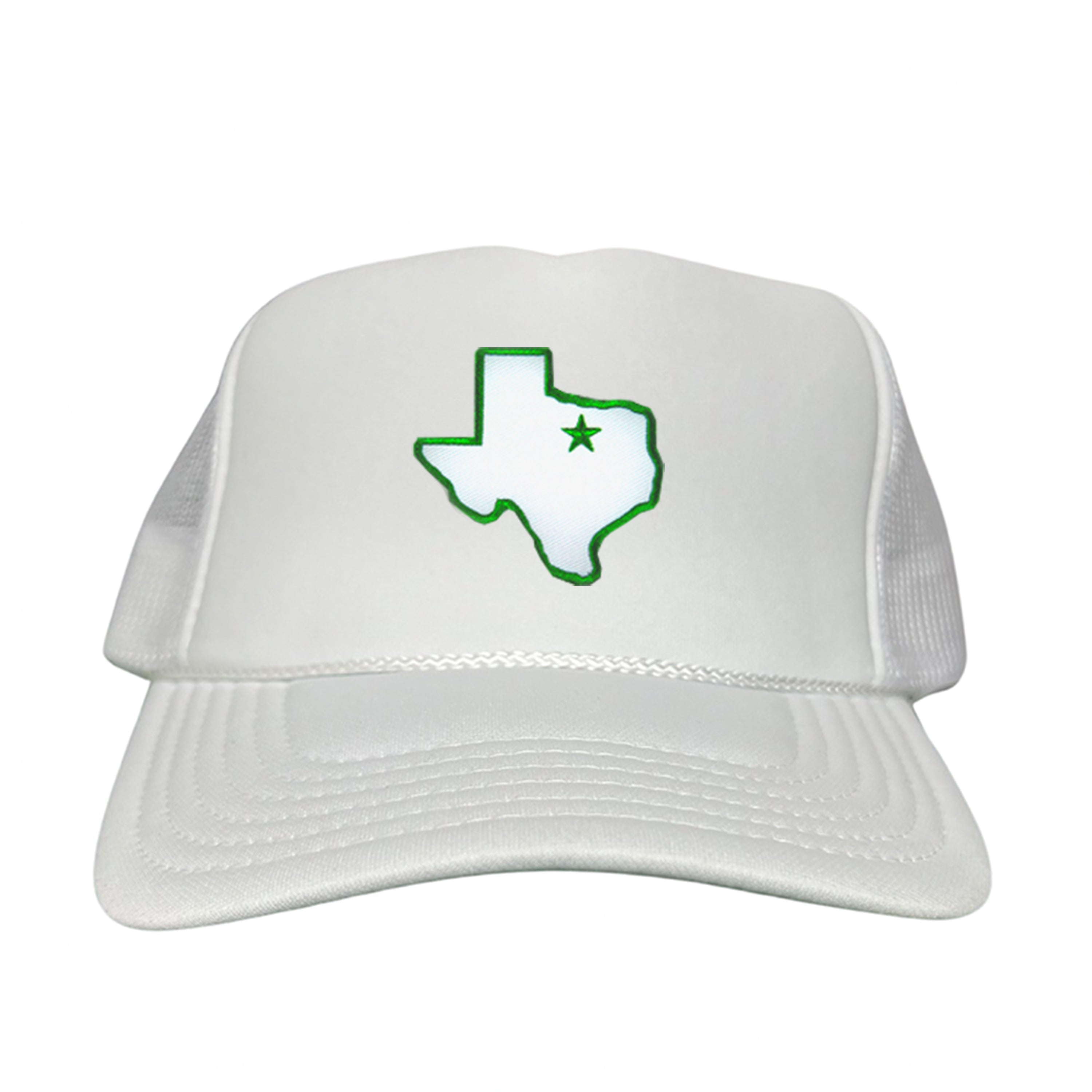 UNT State of Texas Star Baseball Hat Green Black Beige White