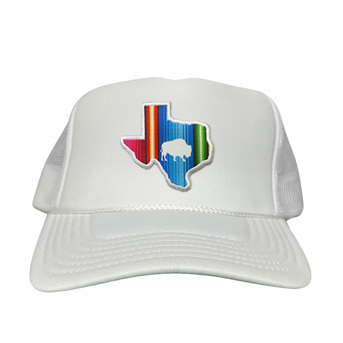 State of Texas Serape Baseball Cap with Adjustable Snapback Closure