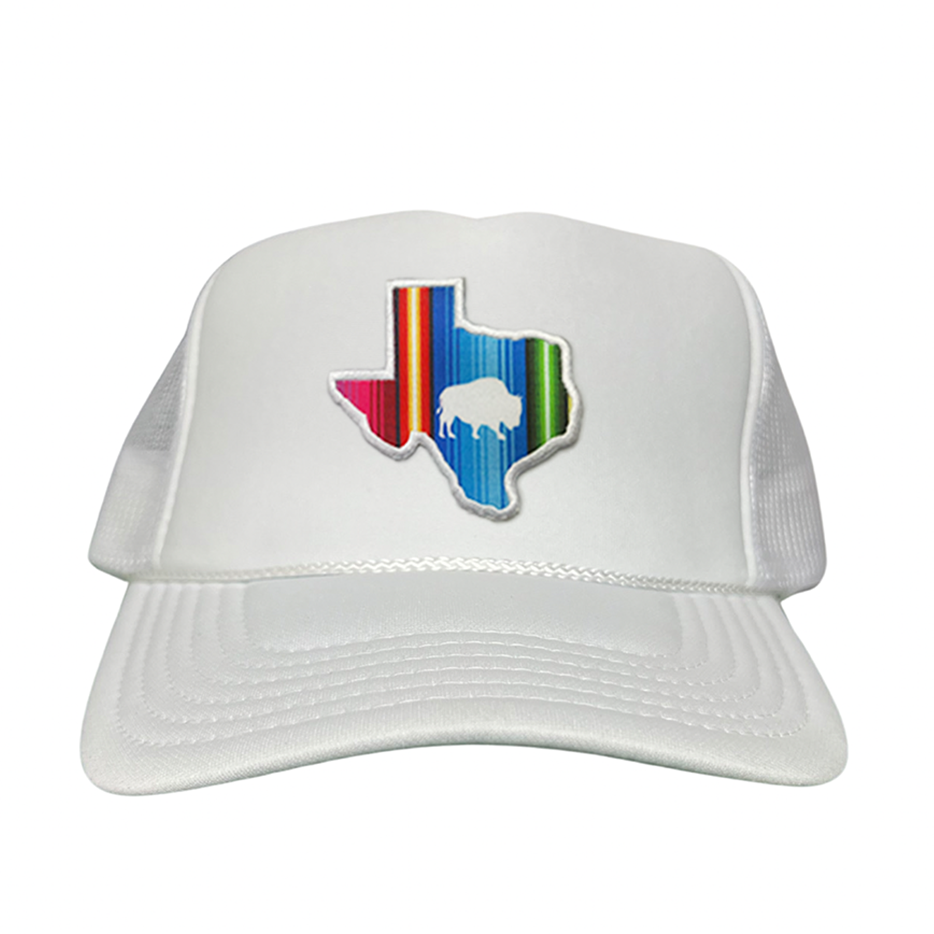 State of Texas Serape Baseball Cap with Adjustable Snapback Closure