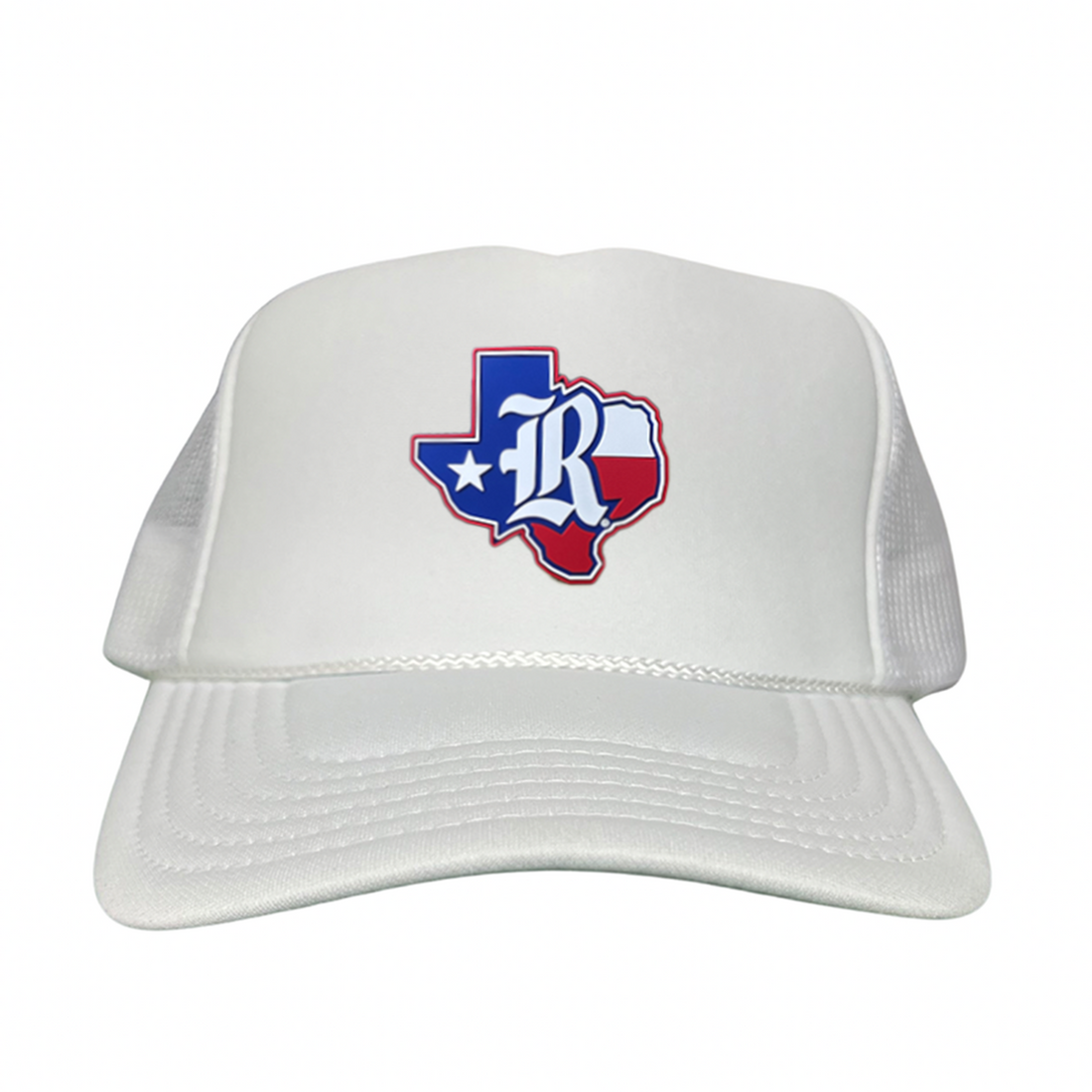 Rice University Old R Texas Flag Rubber Patch Hat