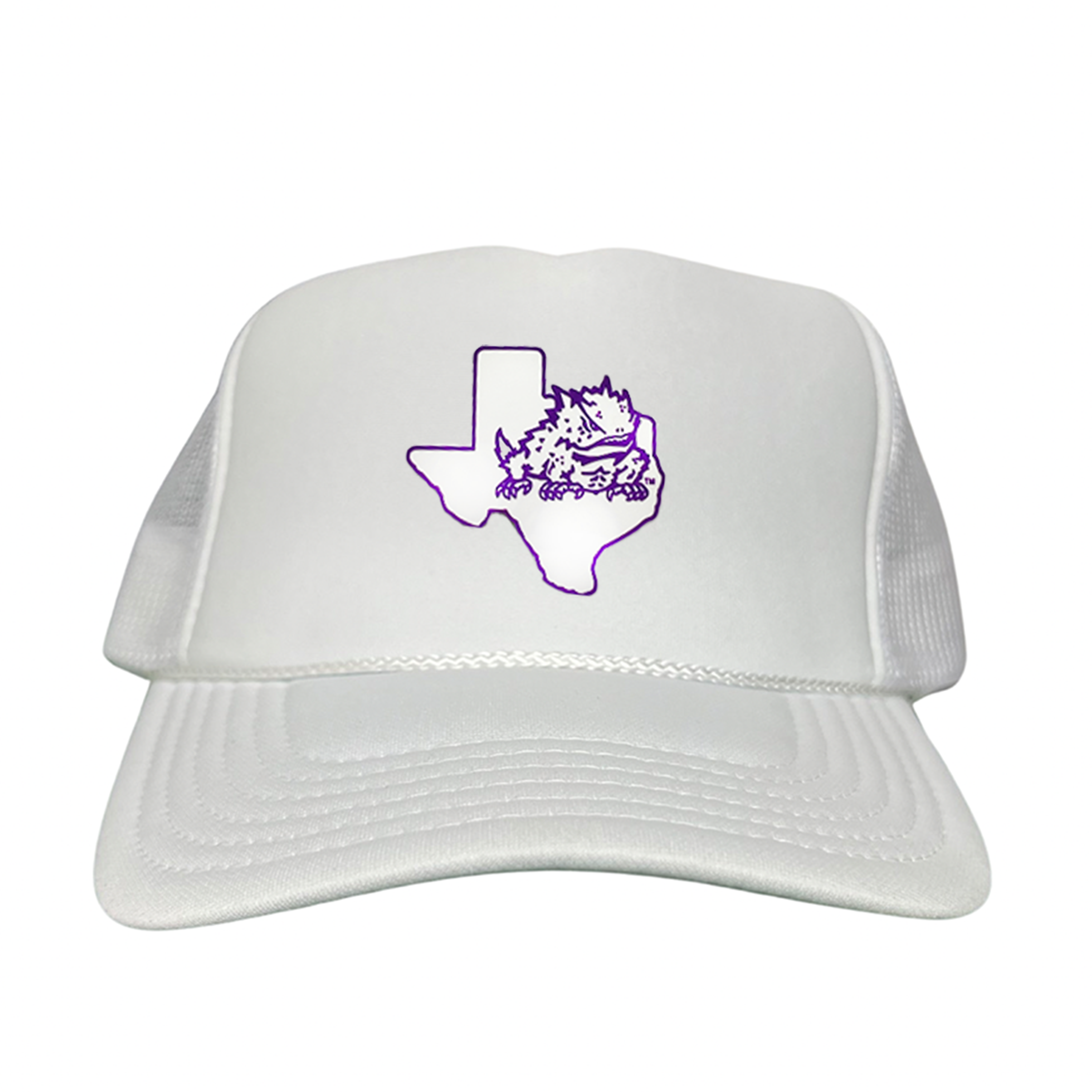 TCU State Horned Frog Rubber Patch / Hats / TCU098 /  266 / MM