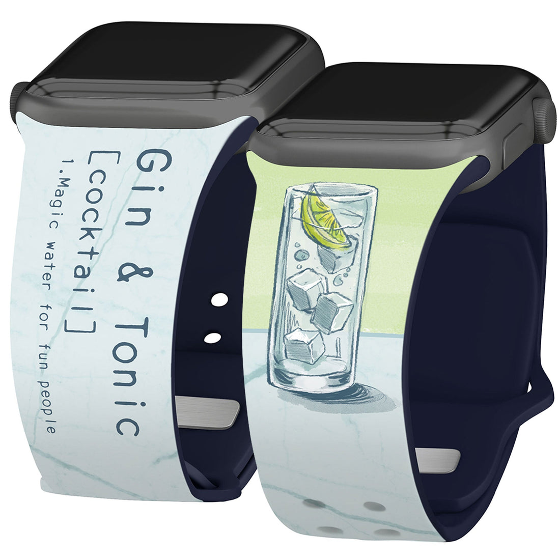 Wine, Beer & Booze HD Print Apple Watch Band