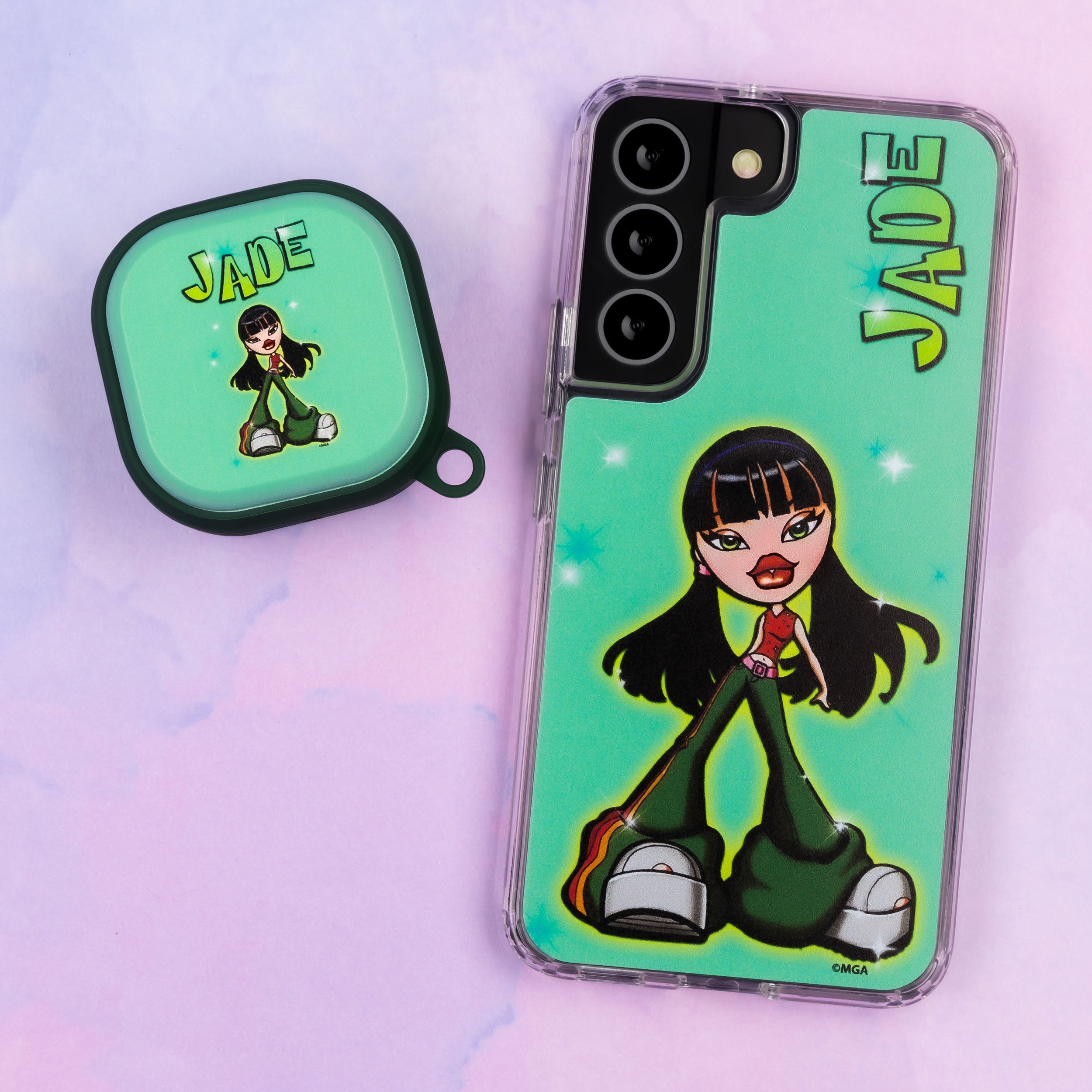 Bratz® Passion For Fashion HD Samsung Galaxy S22 Series and Buds Pro Combo Package