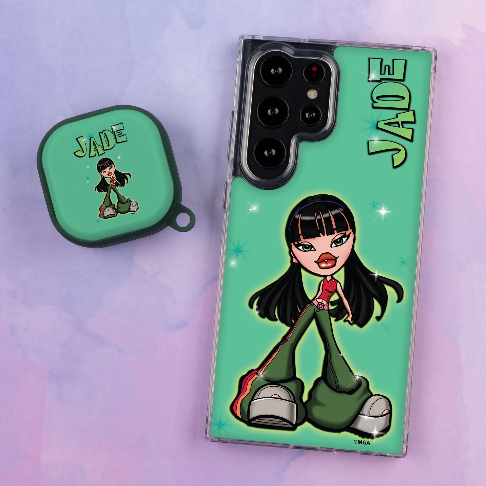 Bratz® Passion For Fashion HD Samsung Galaxy S22 Series and Buds Pro Combo Package