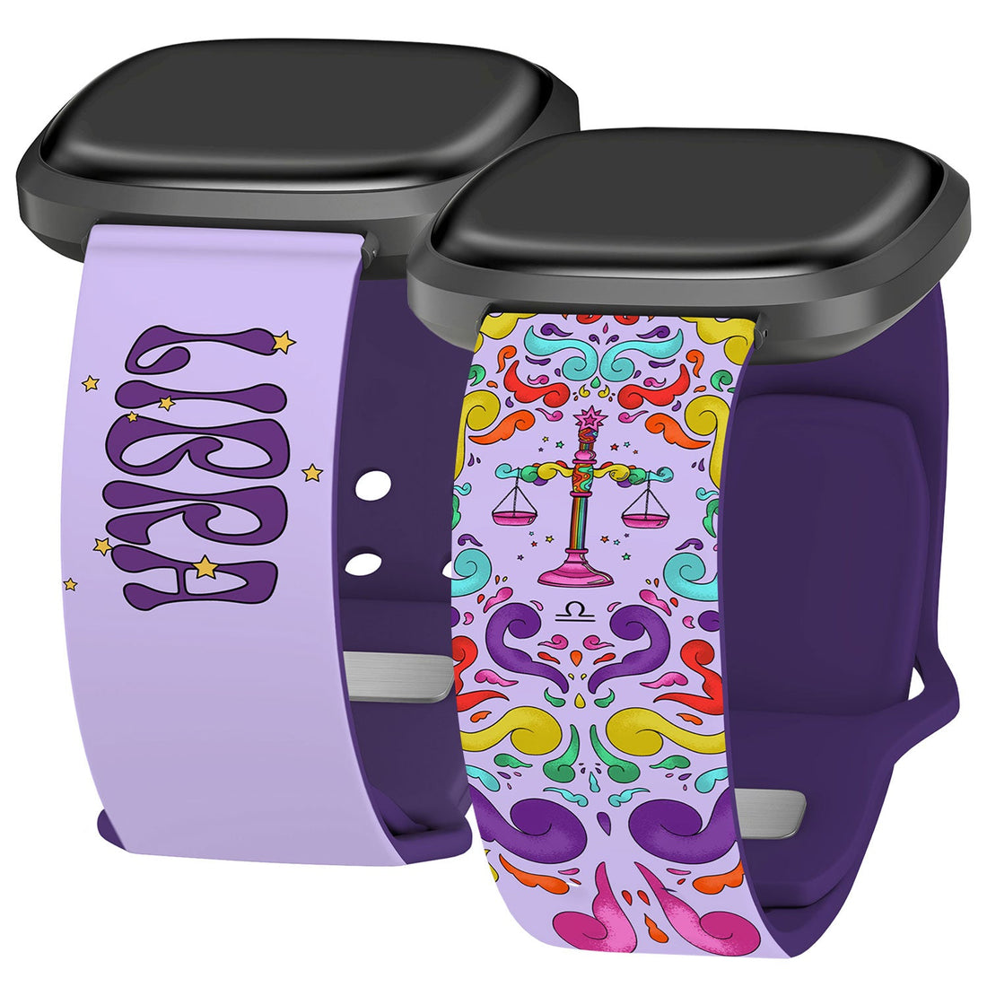 Zodiac Collection Printed Watch Band for Fitbit Versa 3 & Sense 1