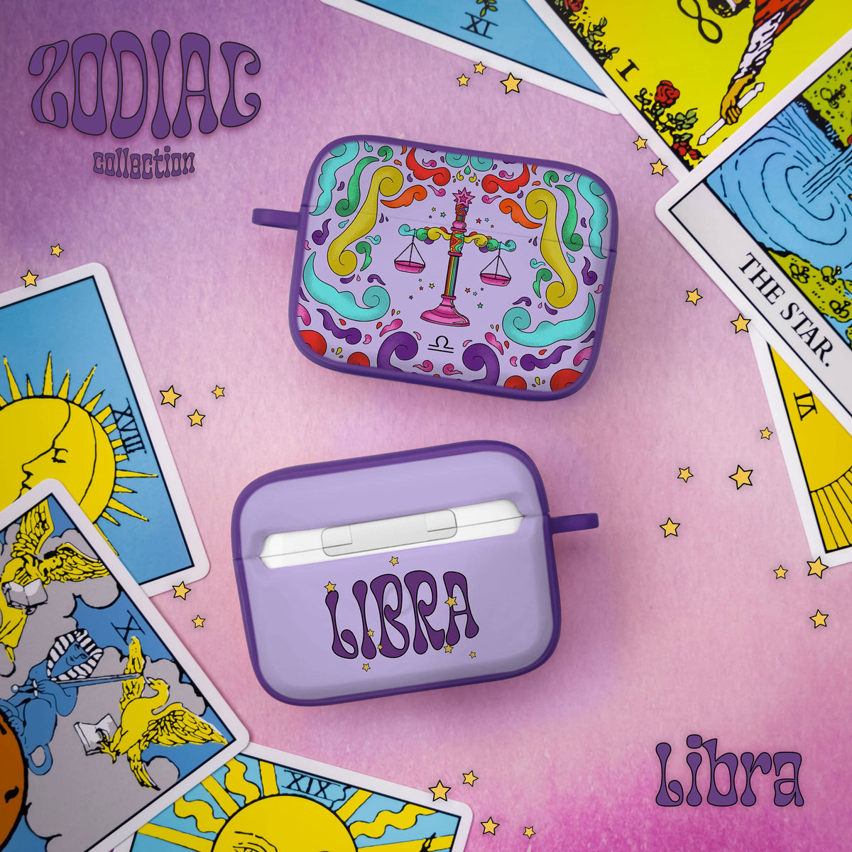 Zodiac Collection Protective Case for Apple AirPods Pro 1 & 2