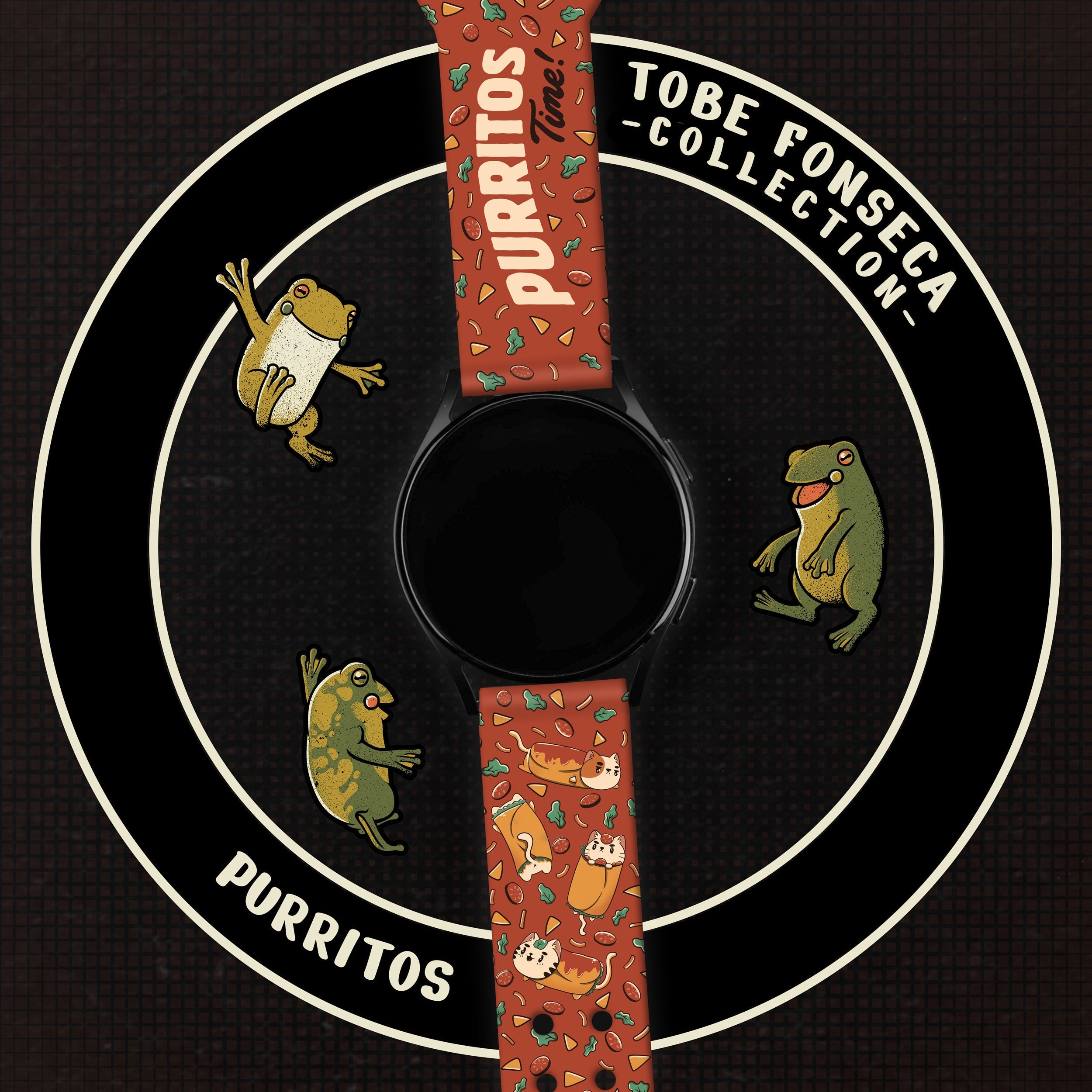 Affinity Watchband for Samsung, Garmin, Fossil, and Mores X Tobe Fonseca HD  Watchband for Samsung, Garmin, Fossil, and More