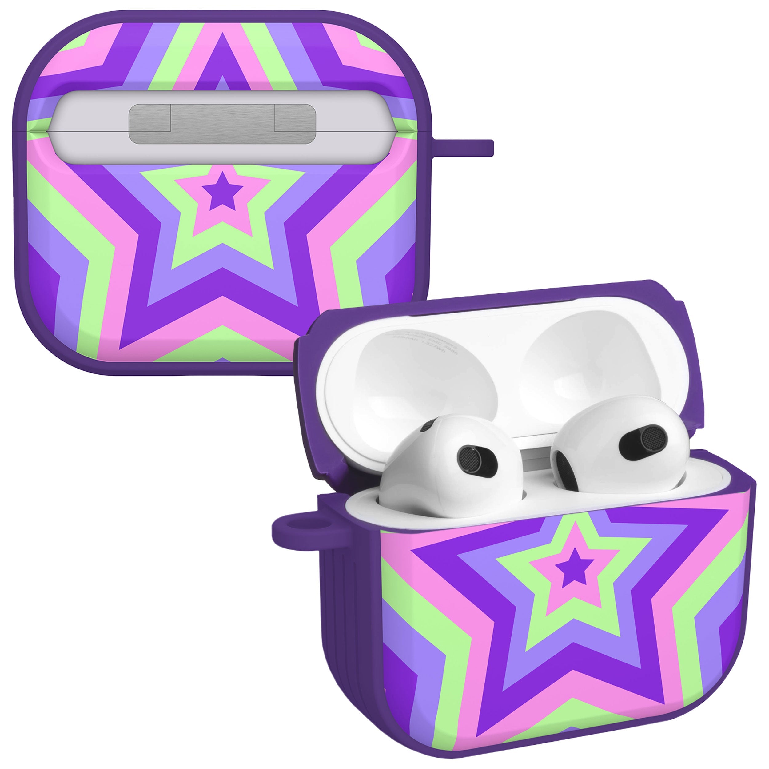 Y2K Pink Heart Pattern Case Cover for Apple AirPods Gen 3 - Image 22