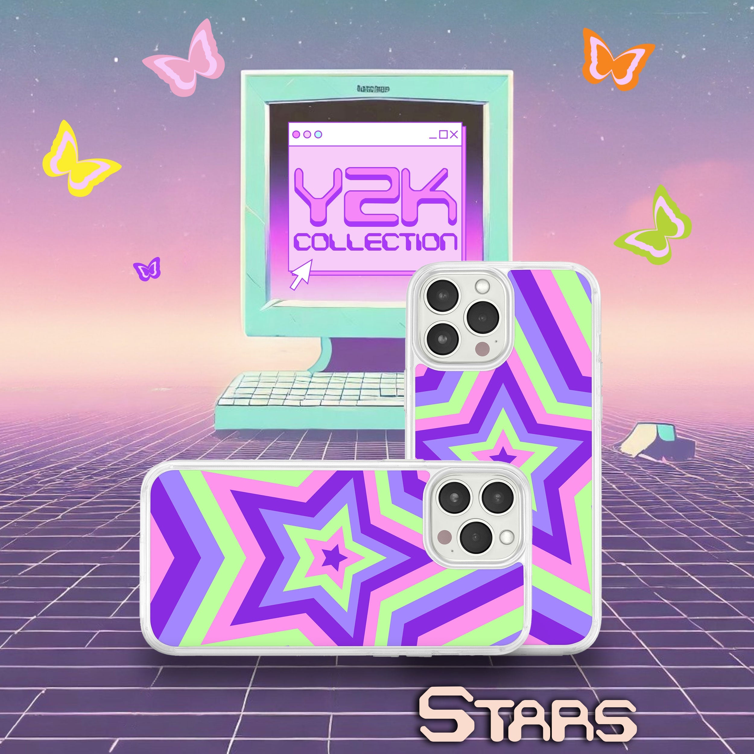 Y2K Graphic MagSafe Phone Case for iPhone 12 Series