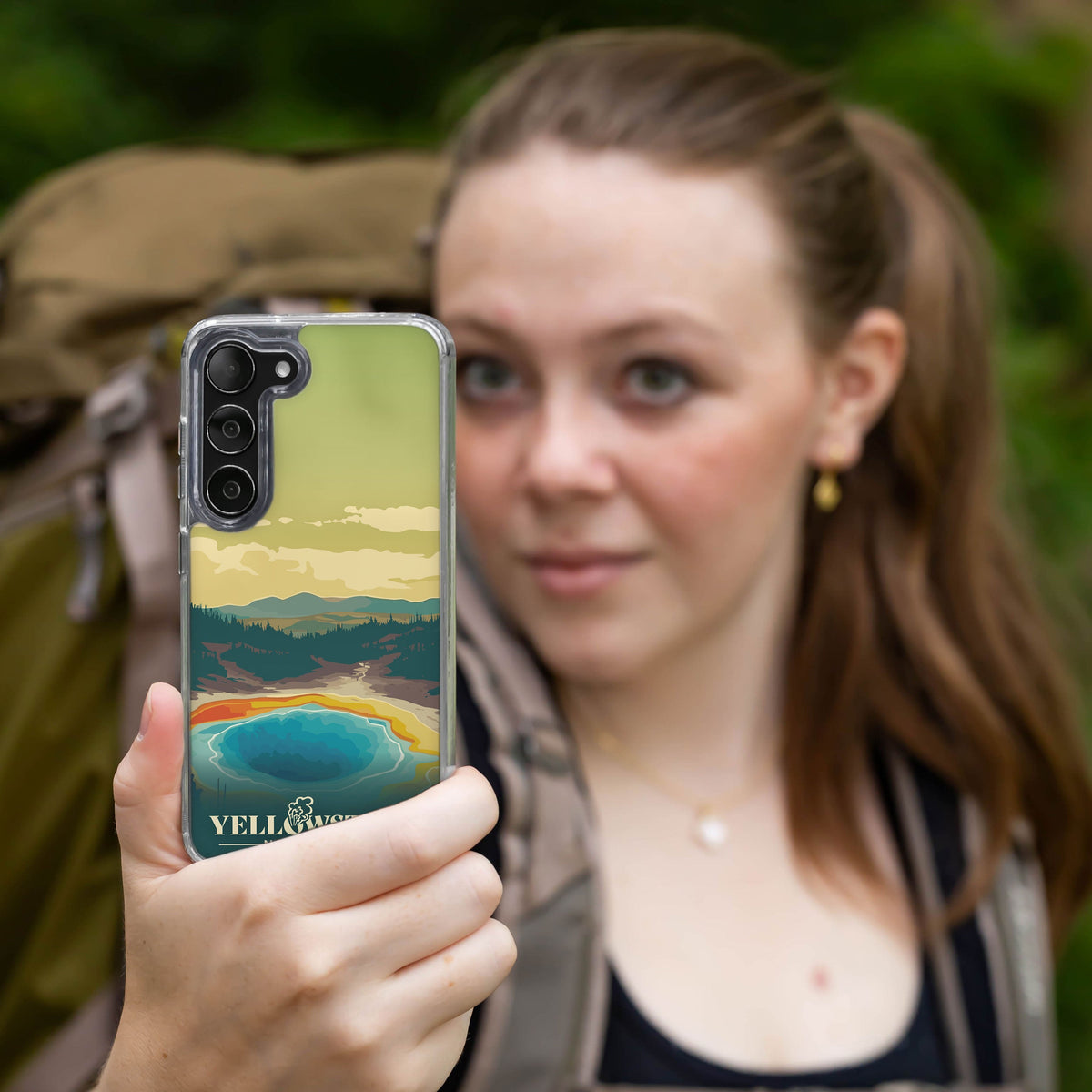 Yellowstone National Park Scenic HD Samsung Galaxy S24 Case