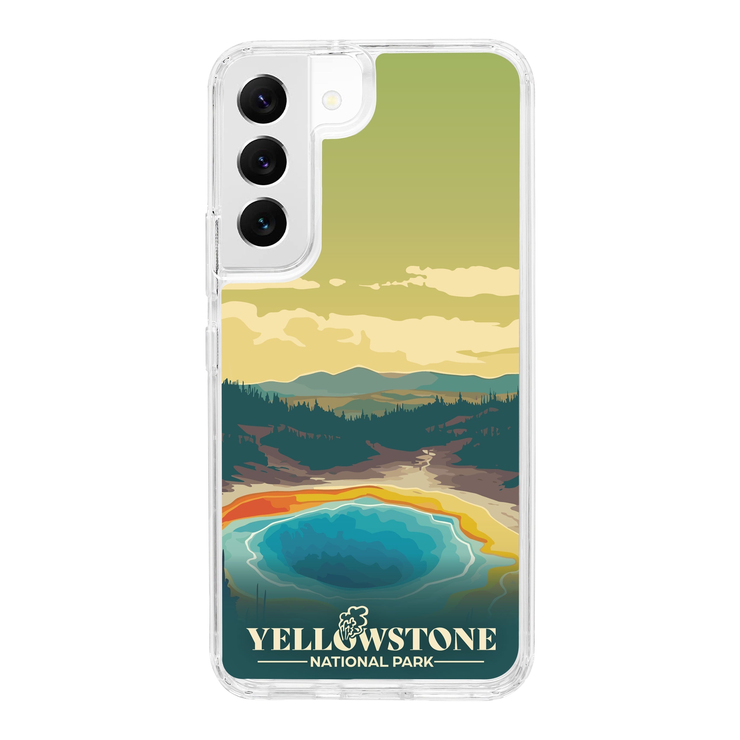 Yellowstone National Park Art Samsung Galaxy S22 Phone Case