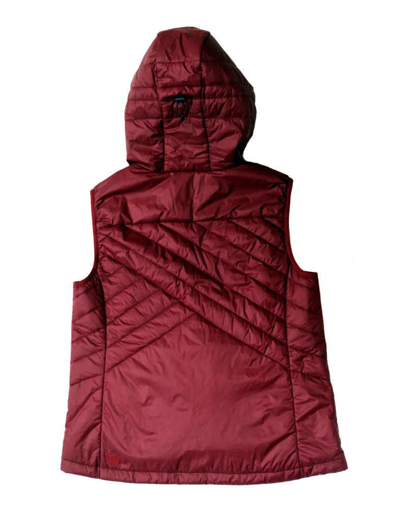 Powerstripe Eco-Friendly Hooded Quilted Vest - Image 6